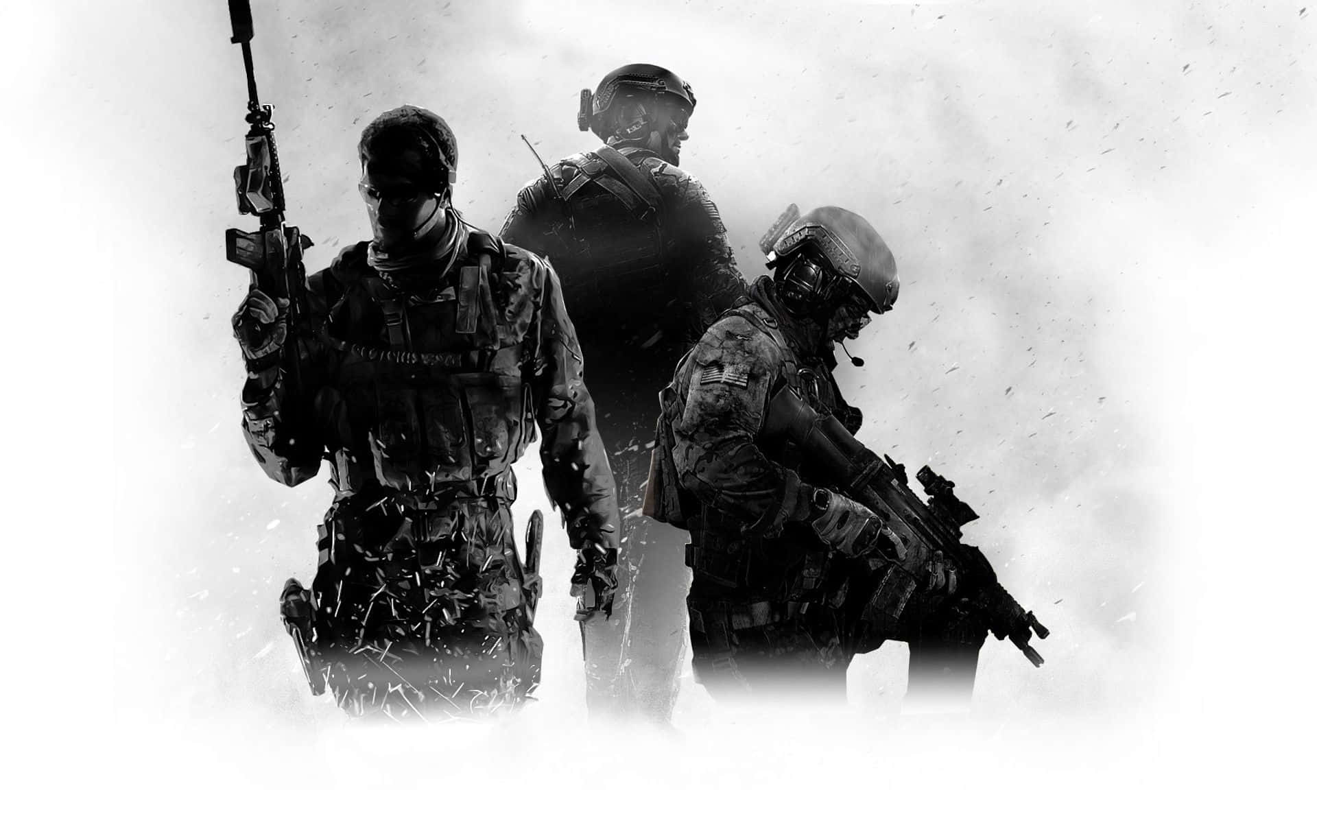 Call Of Duty Modern Warfare 3, tactical gear, rifles, Full HD Desktop Wallpaper