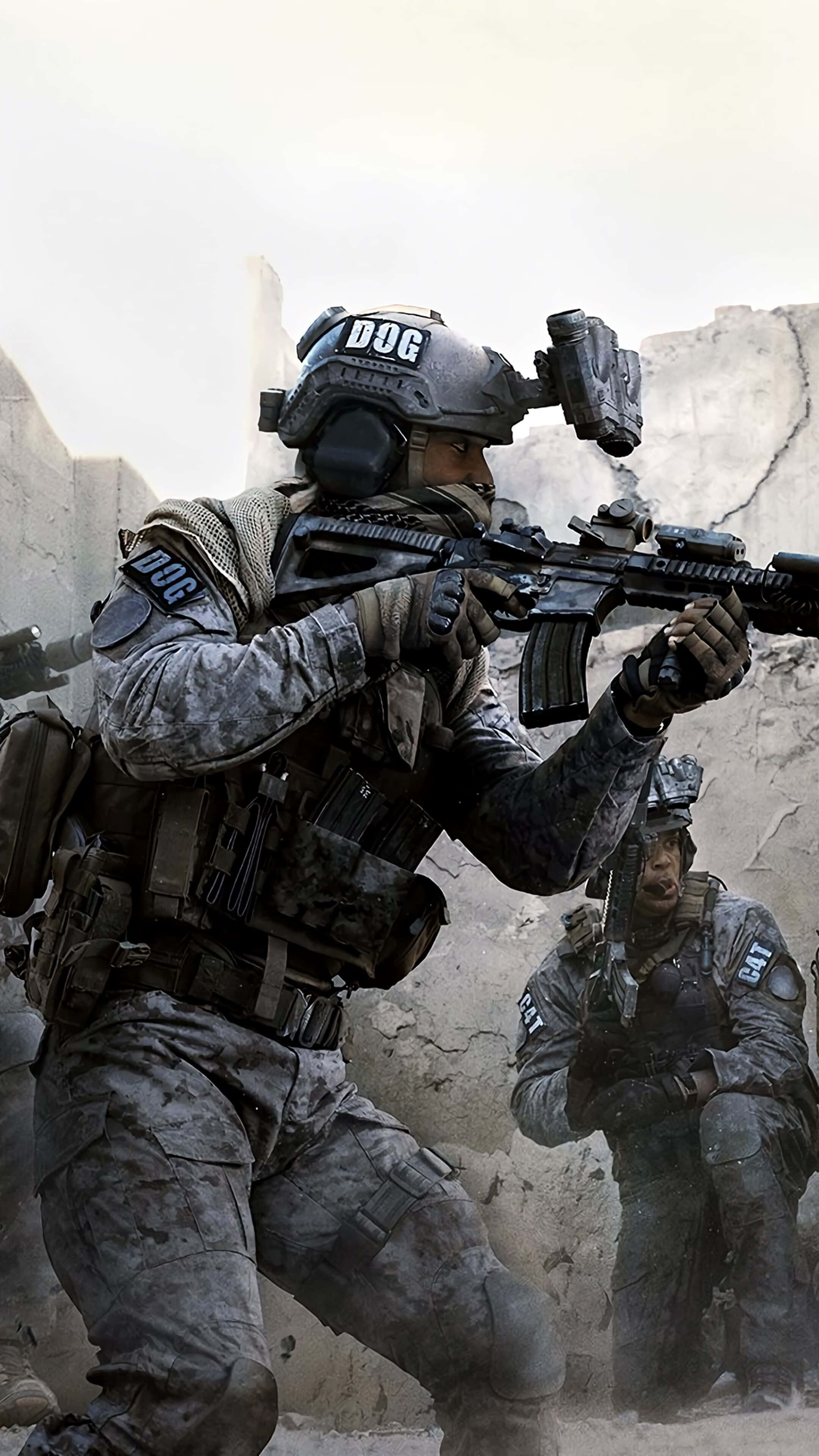 Call Of Duty Modern Warfare, soldier, tactical gear, 4K Phone Wallpaper