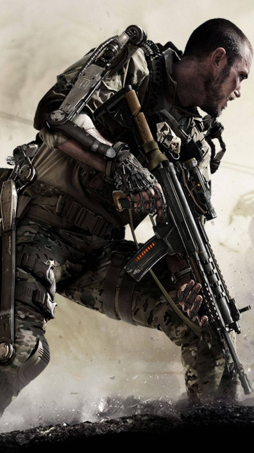 Call Of Duty Modern Warfare 3, tactical gear, rifle, Full HD Phone Wallpaper