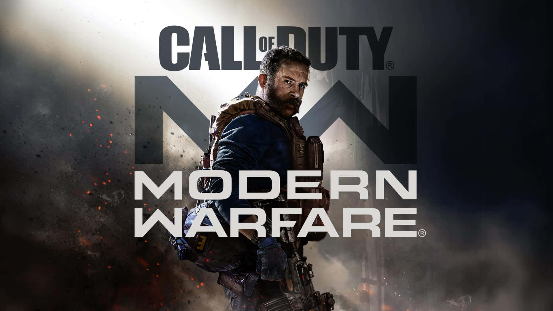 Call of Duty Modern Warfare, tactical gear, smoke, Full HD Desktop Wallpaper