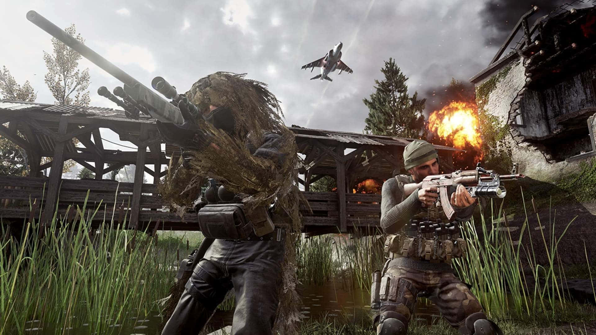 Modern Warfare, soldiers, camouflage gear, Full HD Desktop Wallpaper