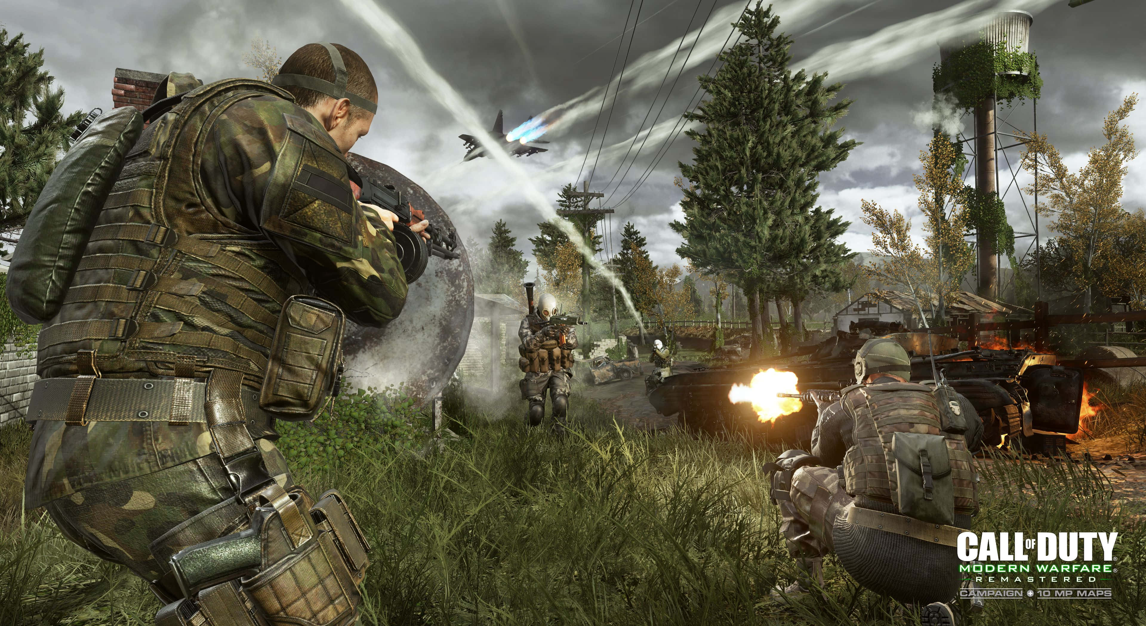 Modern Warfare, soldiers, camouflage gear, 4K Desktop Wallpaper