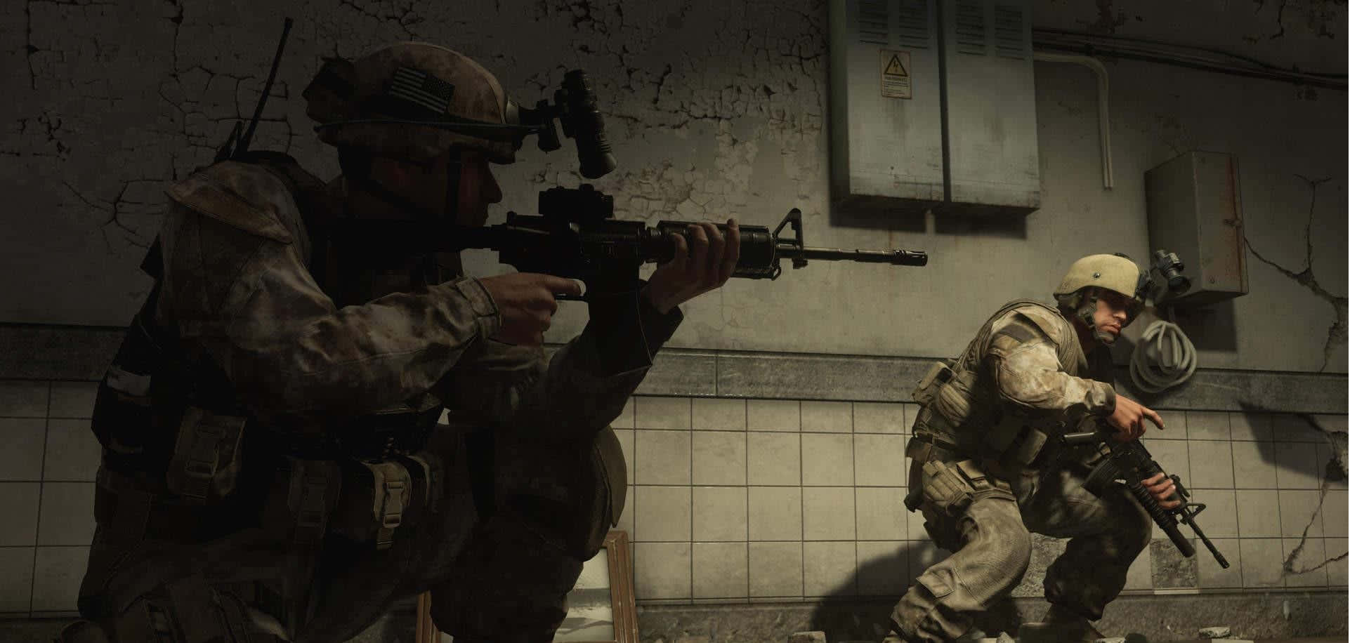 Modern Warfare 4, soldiers, camouflage gear, Full HD Desktop Wallpaper