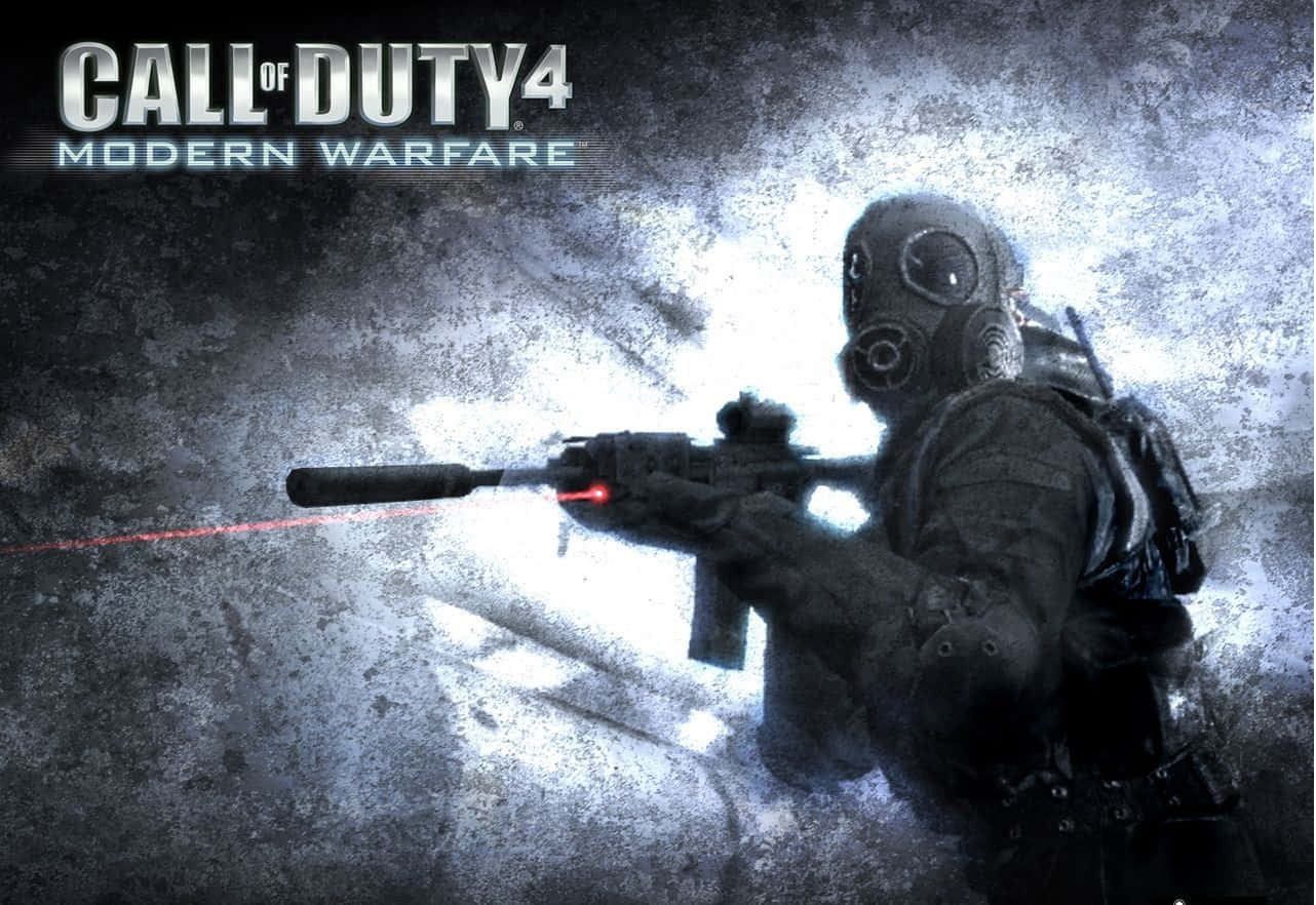 Call Of Duty Modern Warfare 4, soldier, gas mask, HD Desktop Wallpaper