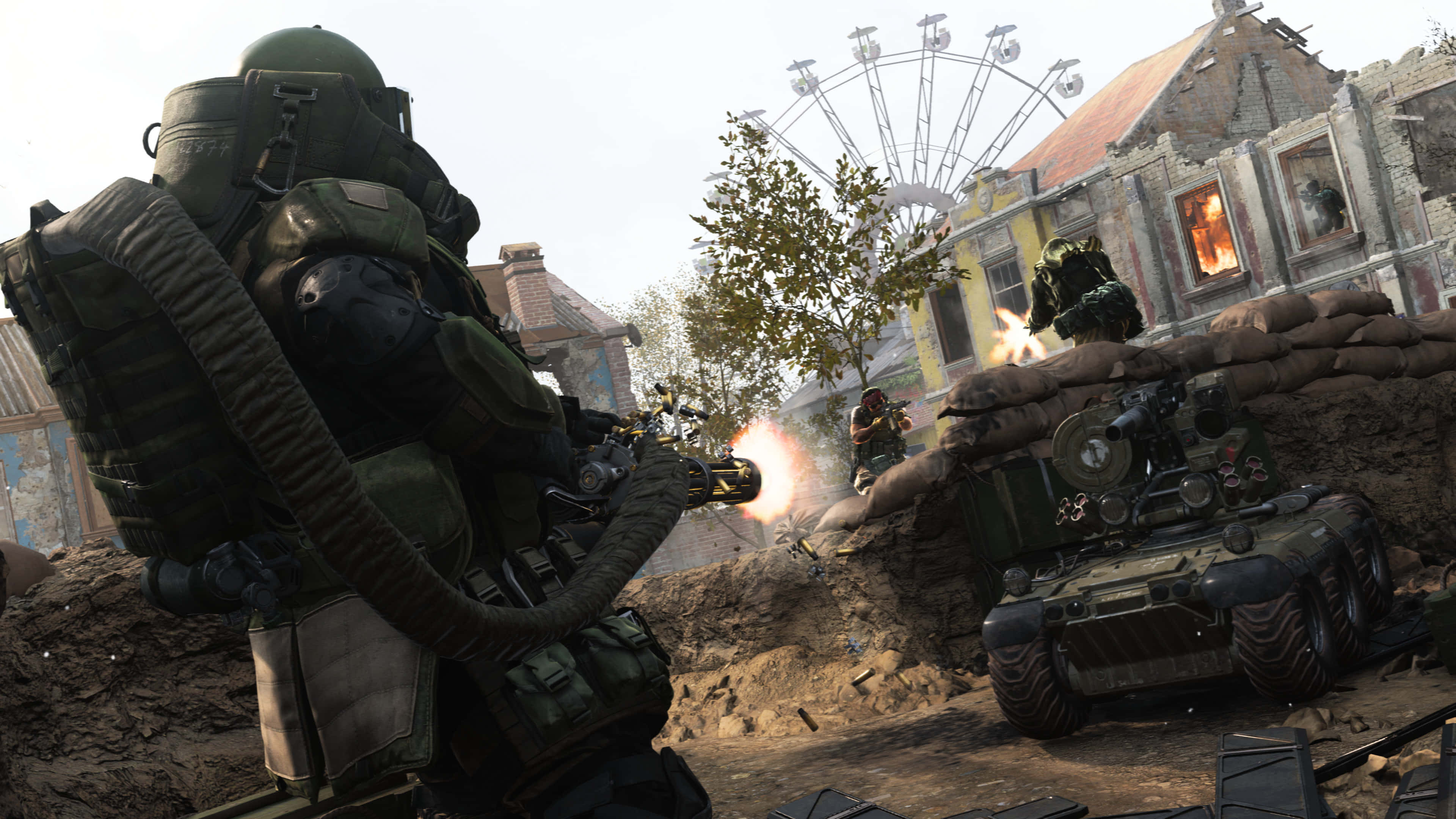 Call Of Duty Modern Warfare, soldiers, heavy gear, 4K Desktop Wallpaper