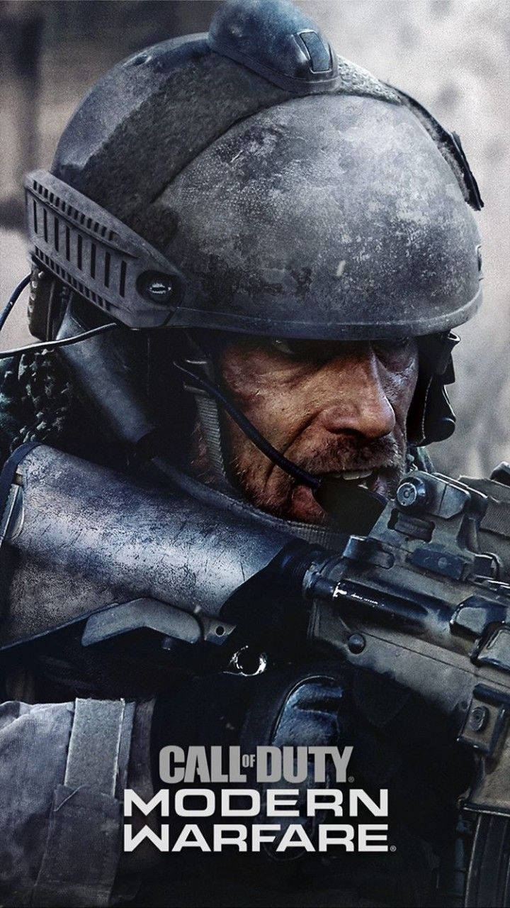 Call of Duty MW 2019, tactical gear, rifle, HD Phone Wallpaper