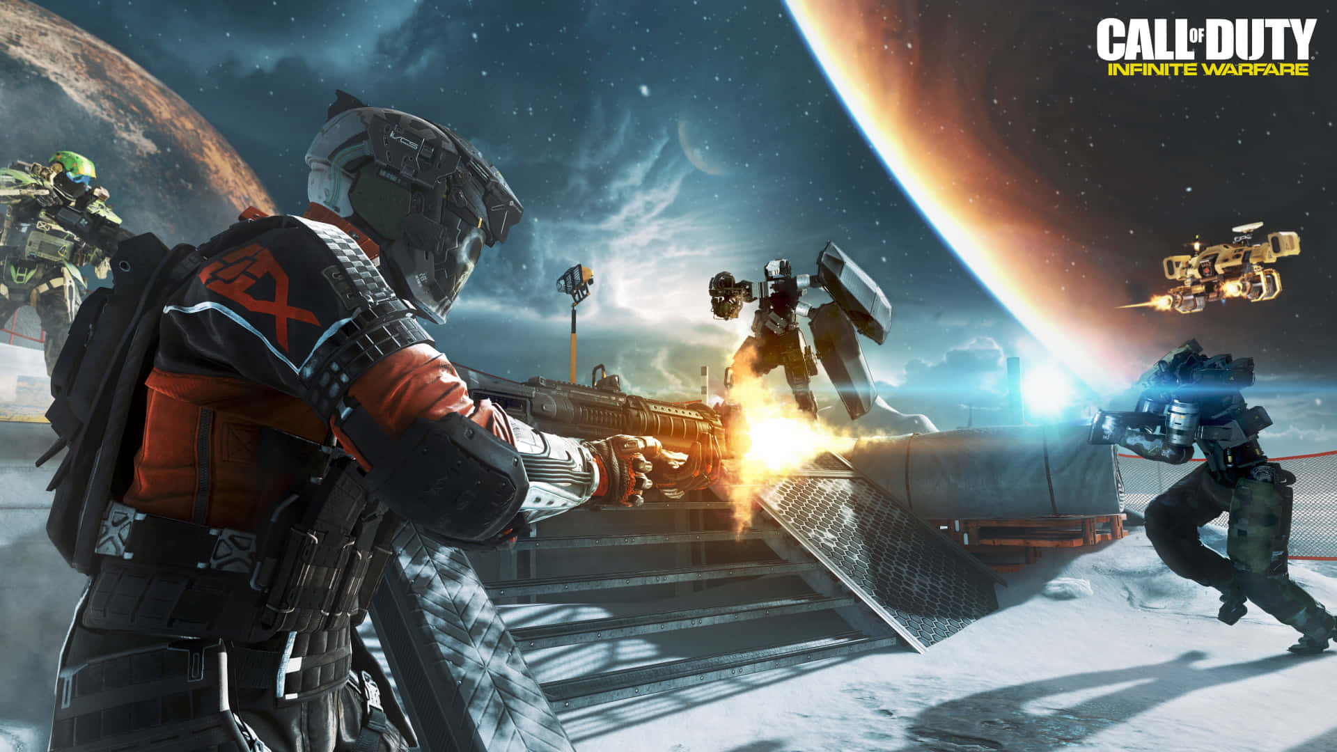 Call Of Duty, PS4, futuristic armor, Full HD Desktop Wallpaper