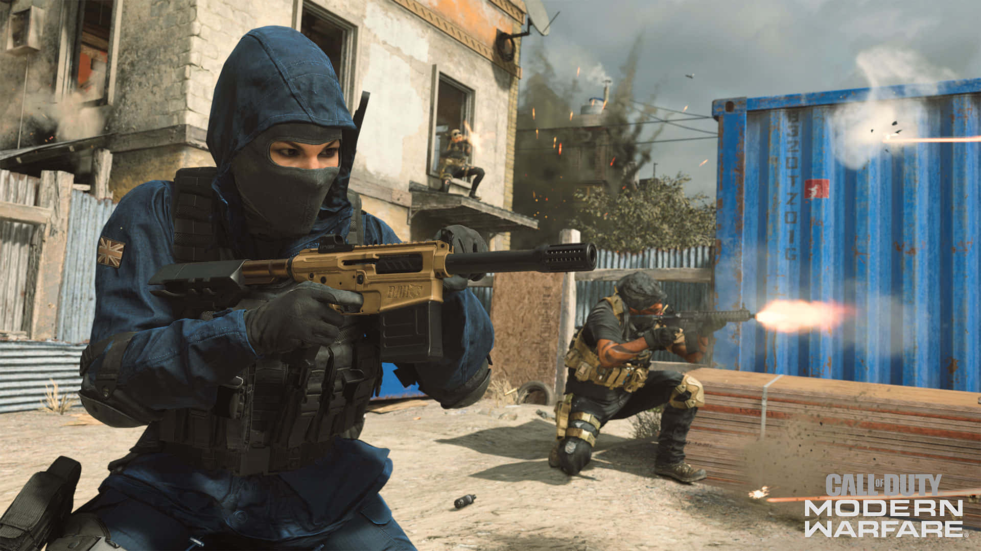 Call of Duty, PS4, tactical gear, Full HD Desktop Wallpaper
