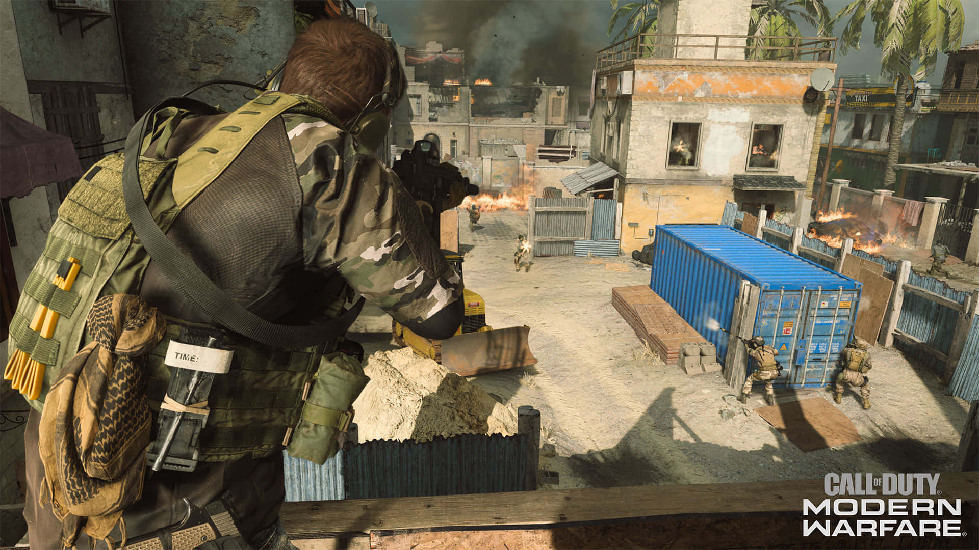 Call Of Duty PS4, soldier, camouflage gear, Full HD Desktop Wallpaper
