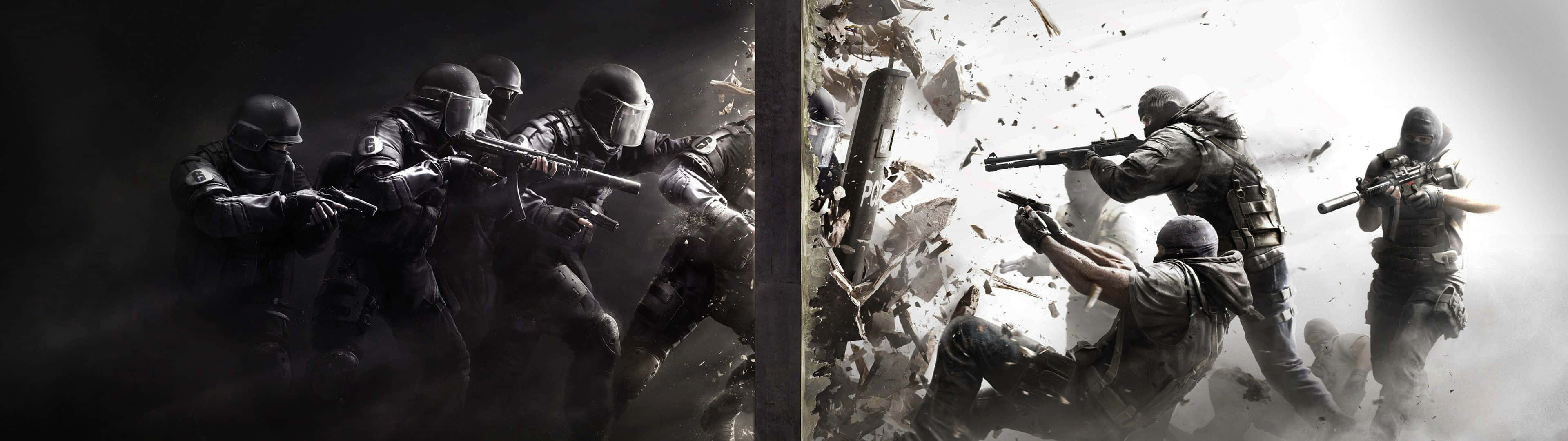 Call of Duty Soldiers, tactical soldiers, dark gear, 4K Desktop Wallpaper