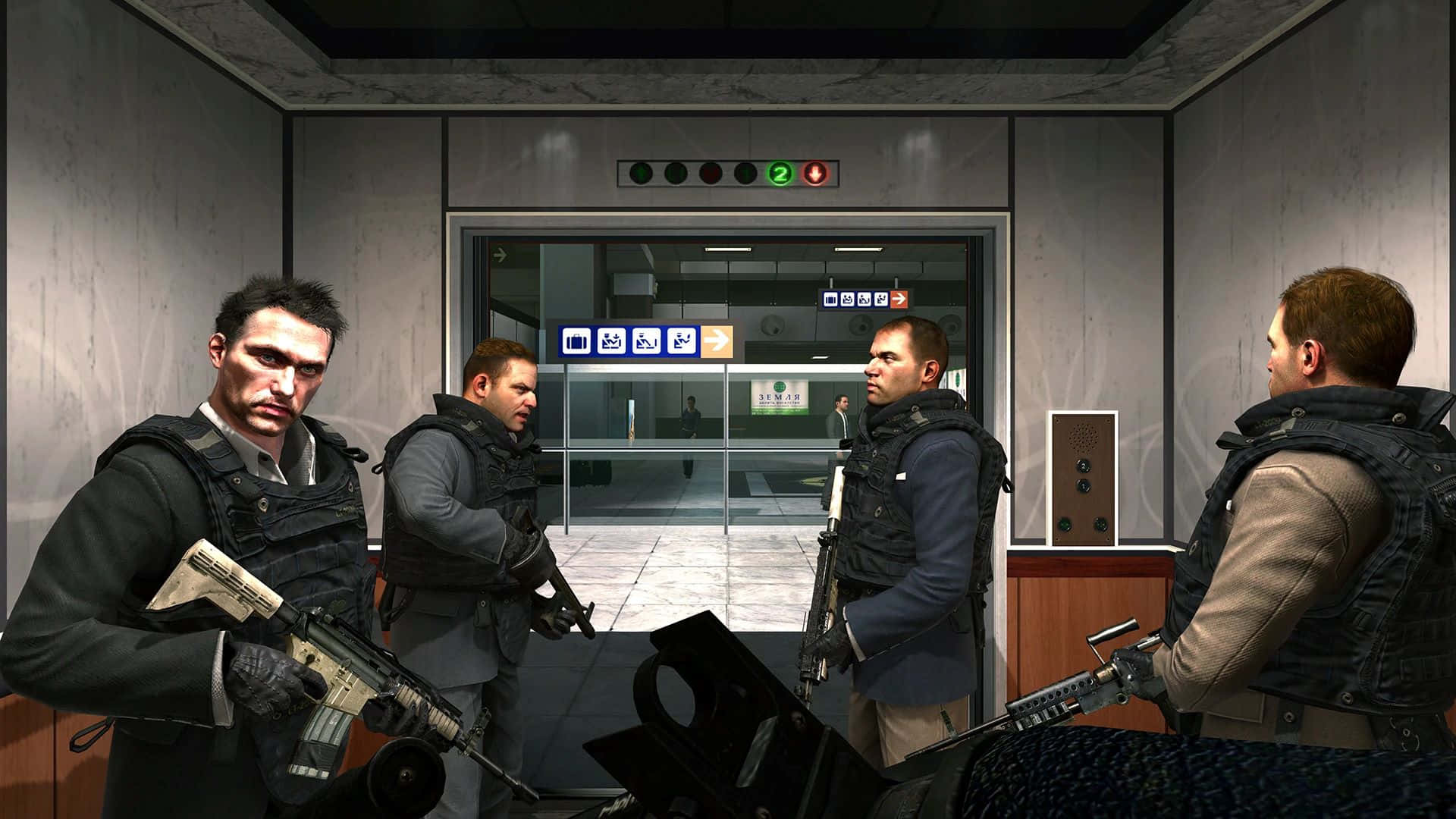 Call Of Duty, squad preparation, armed tactical agents, Full HD Desktop Wallpaper