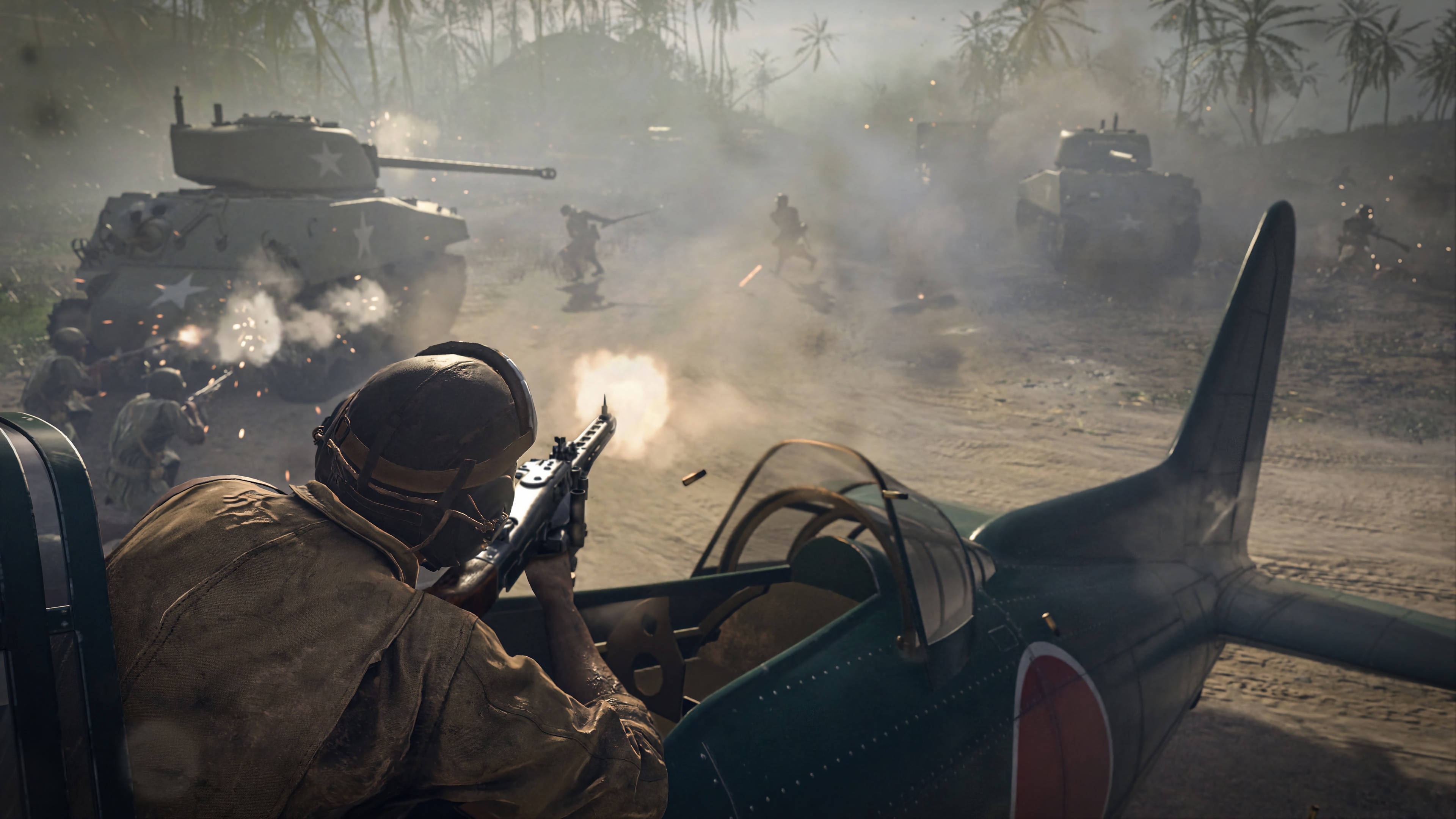 Call Of Duty Vanguard, pilot sniper, airplane cockpit, 4K Desktop Wallpaper