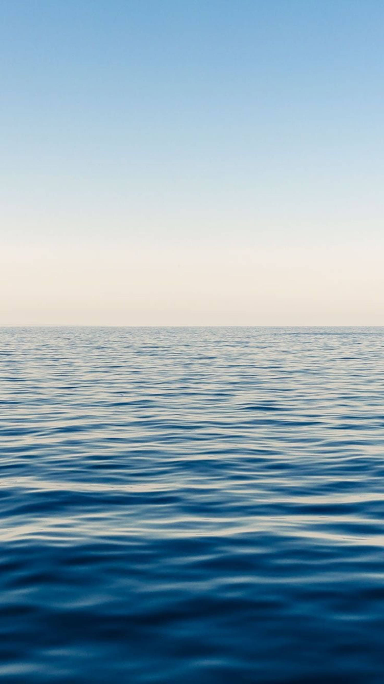 iPhone XS, ocean, dawn, 2K Phone Wallpaper