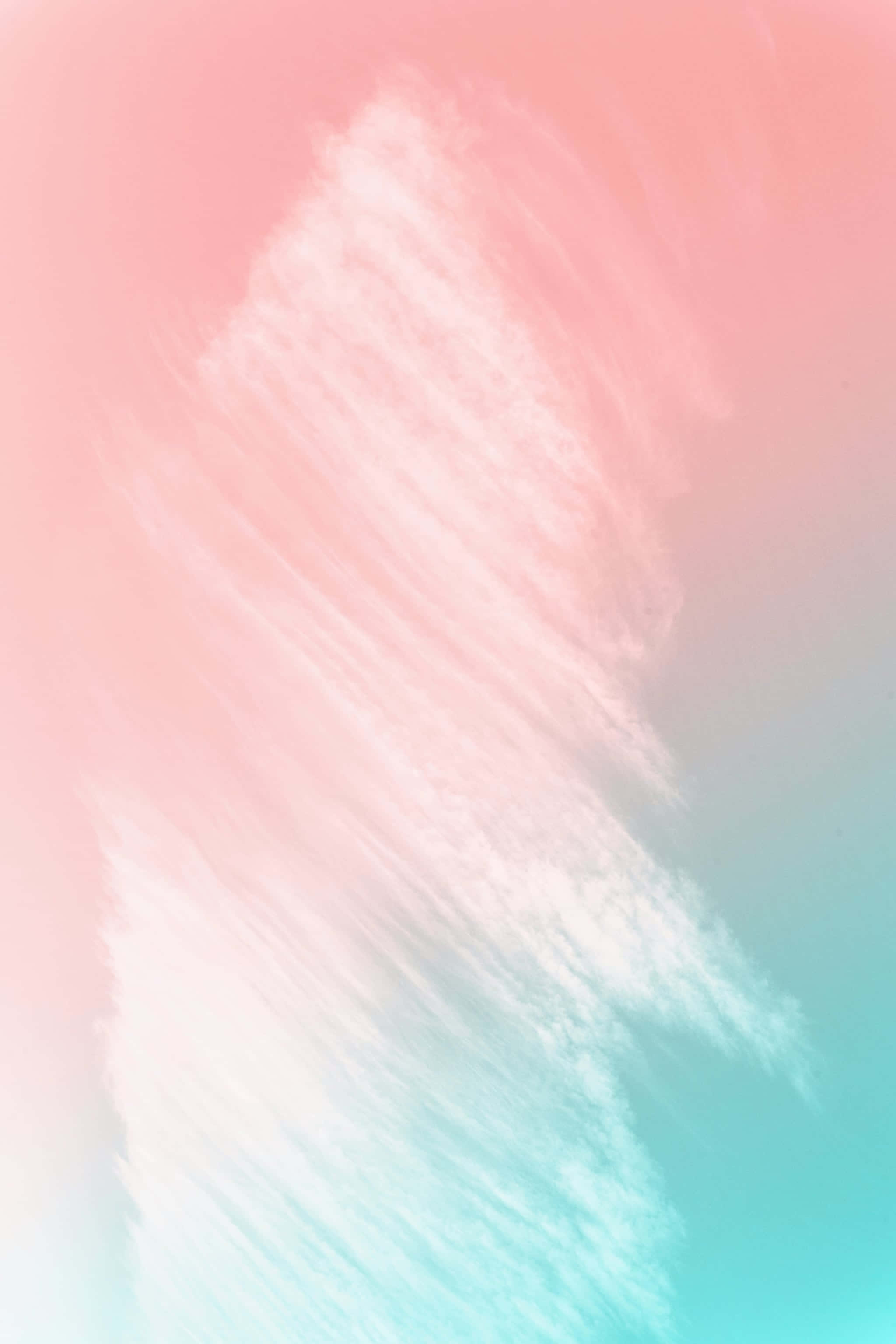 pastel aesthetic, soft pastel gradient, diagonal white brushstrokes, 2K Phone Wallpaper