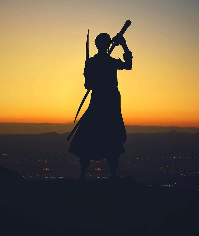 warrior, sword, staff, SD Phone Wallpaper