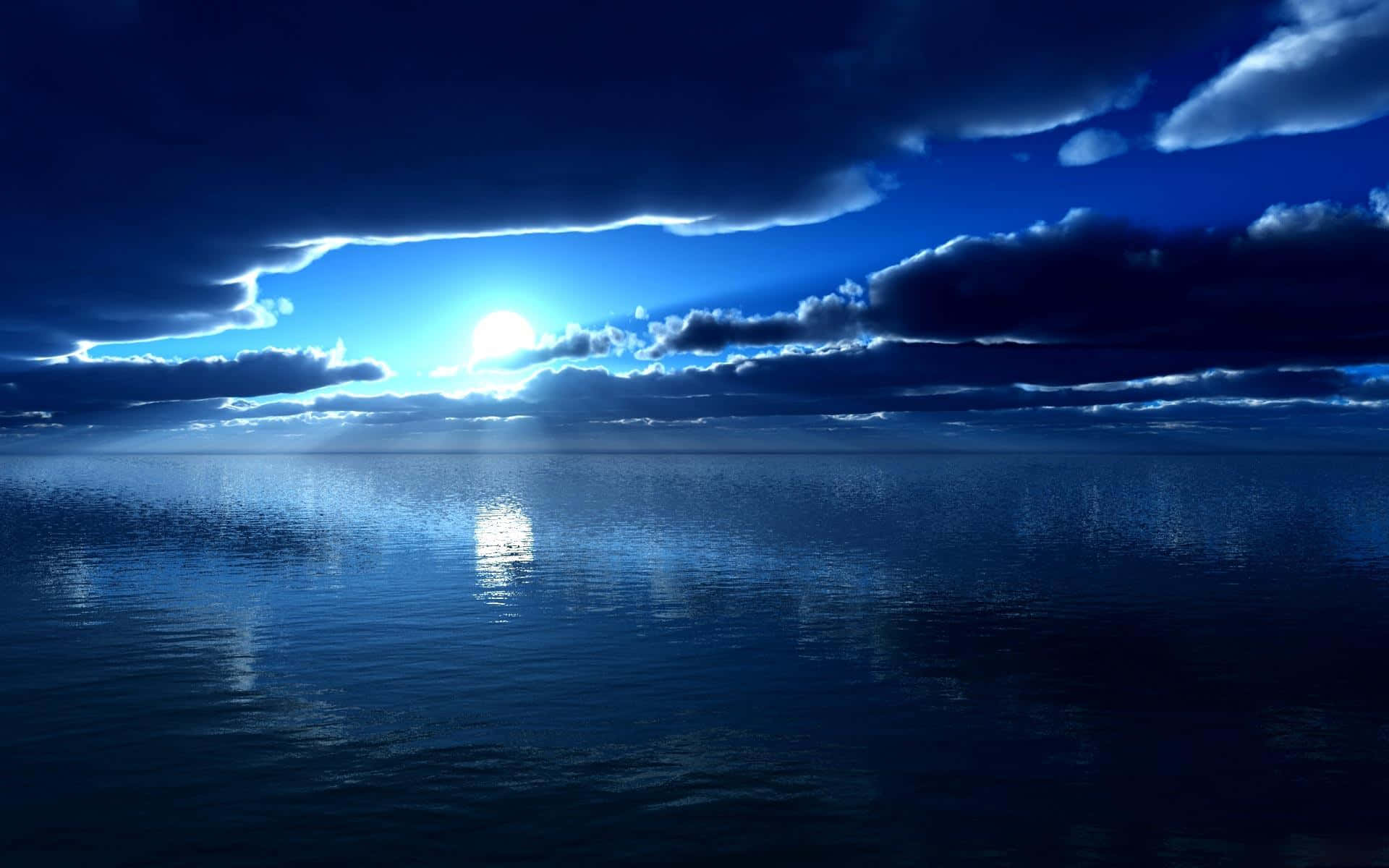 Calming Desktop, Night Sky, twilight sky, Full HD Desktop Wallpaper