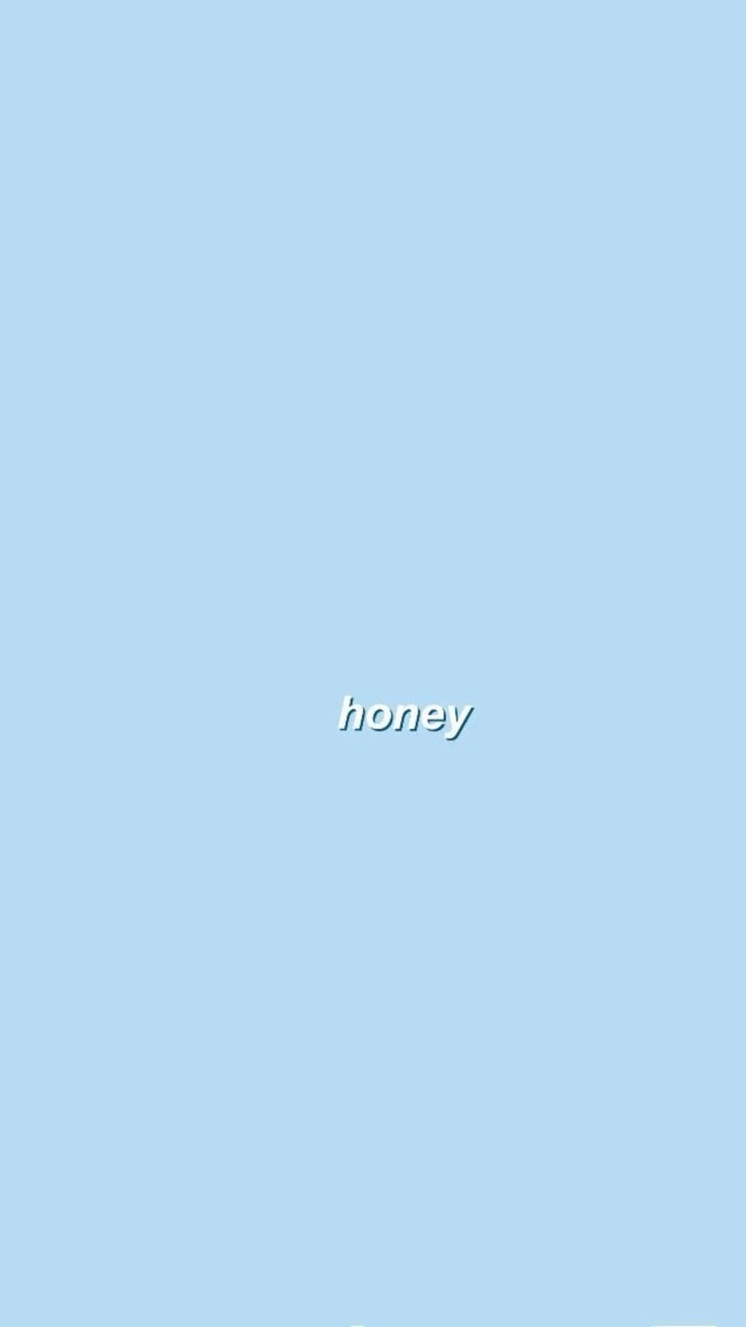 pastel blue, soft pastel blue, honey, Full HD Phone Wallpaper