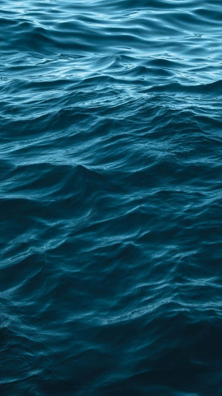 water, iPhone, deep blue, HD Phone Wallpaper