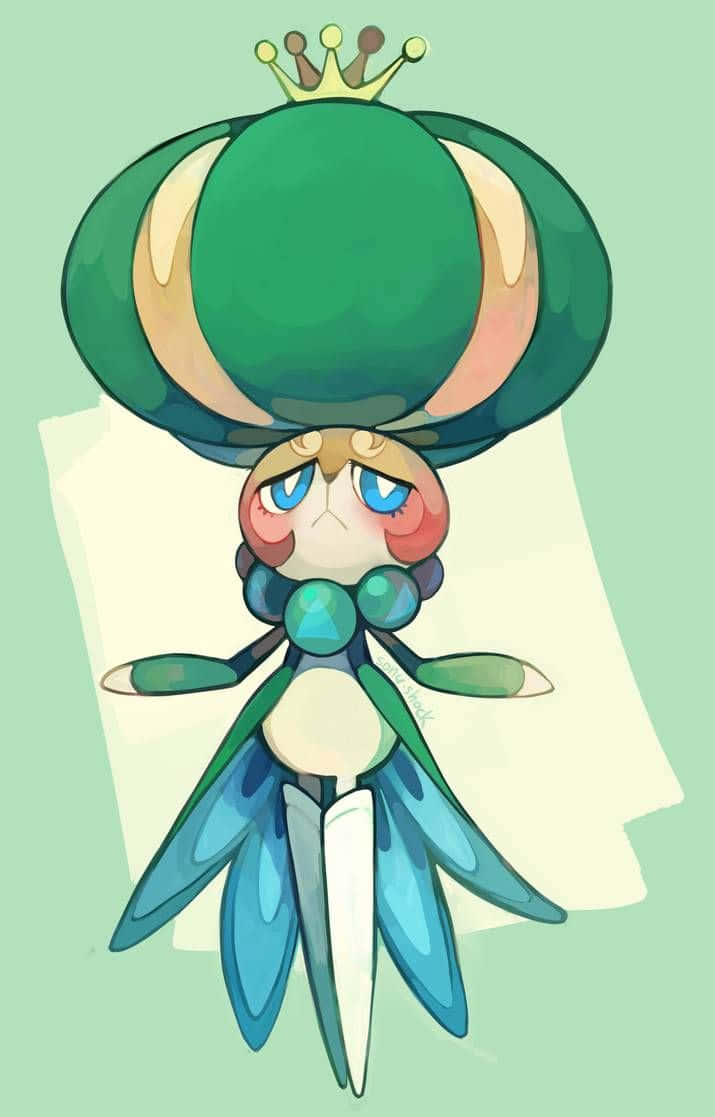 Calyrex, pastel aesthetic, anime-style, SD Phone Wallpaper
