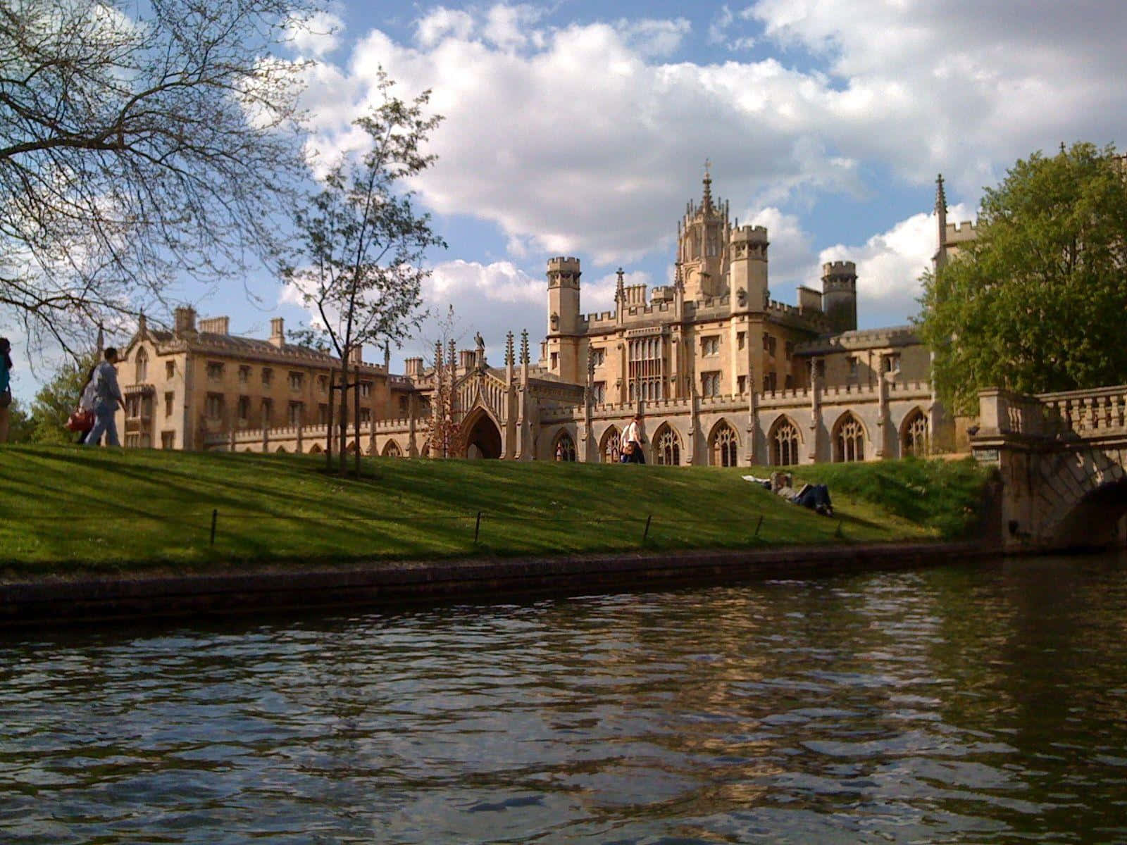 Cambridge University, Gothic-style, turrets, HD Desktop Wallpaper