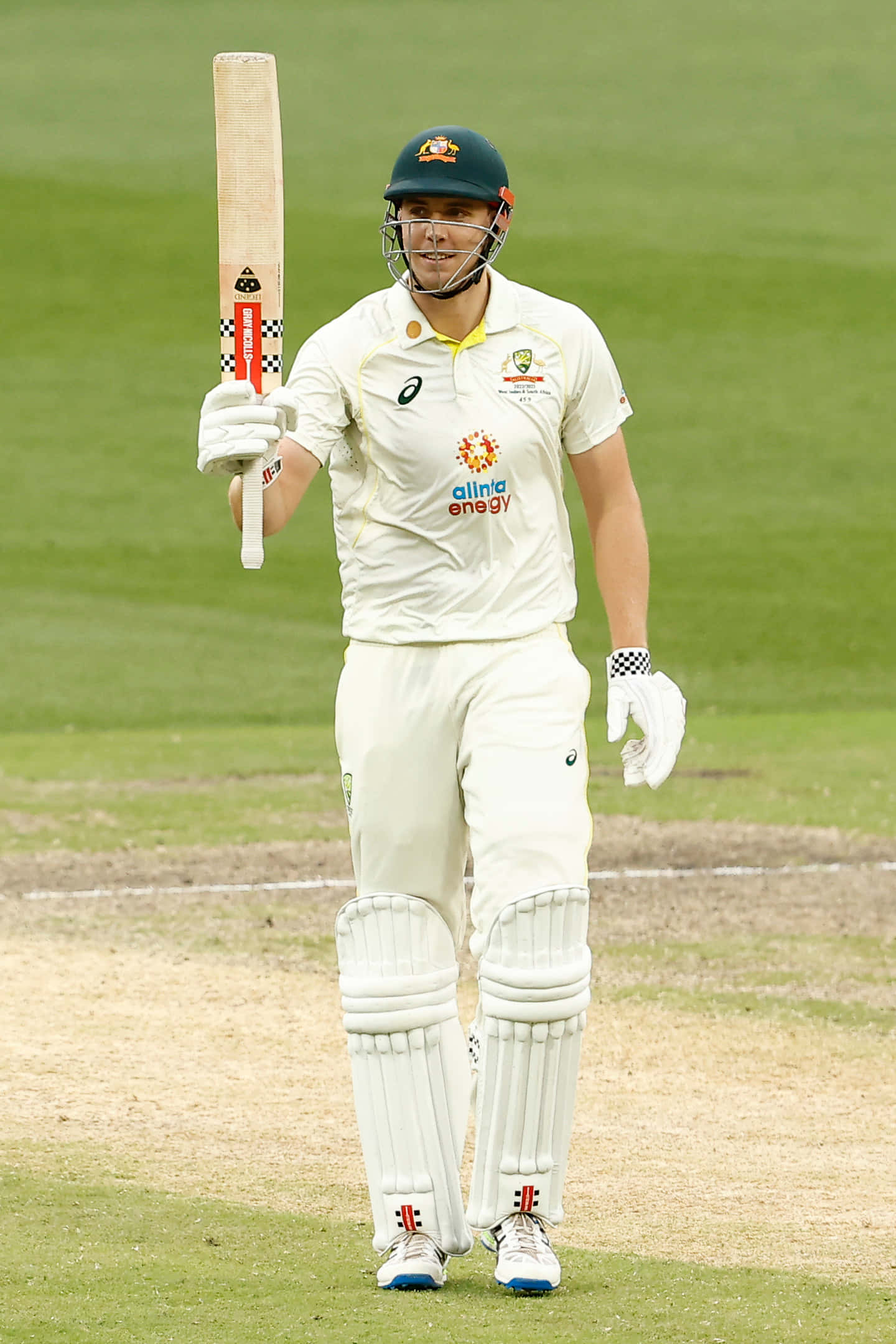 Cameron Green, cricket player, white uniform, Full HD Phone Wallpaper