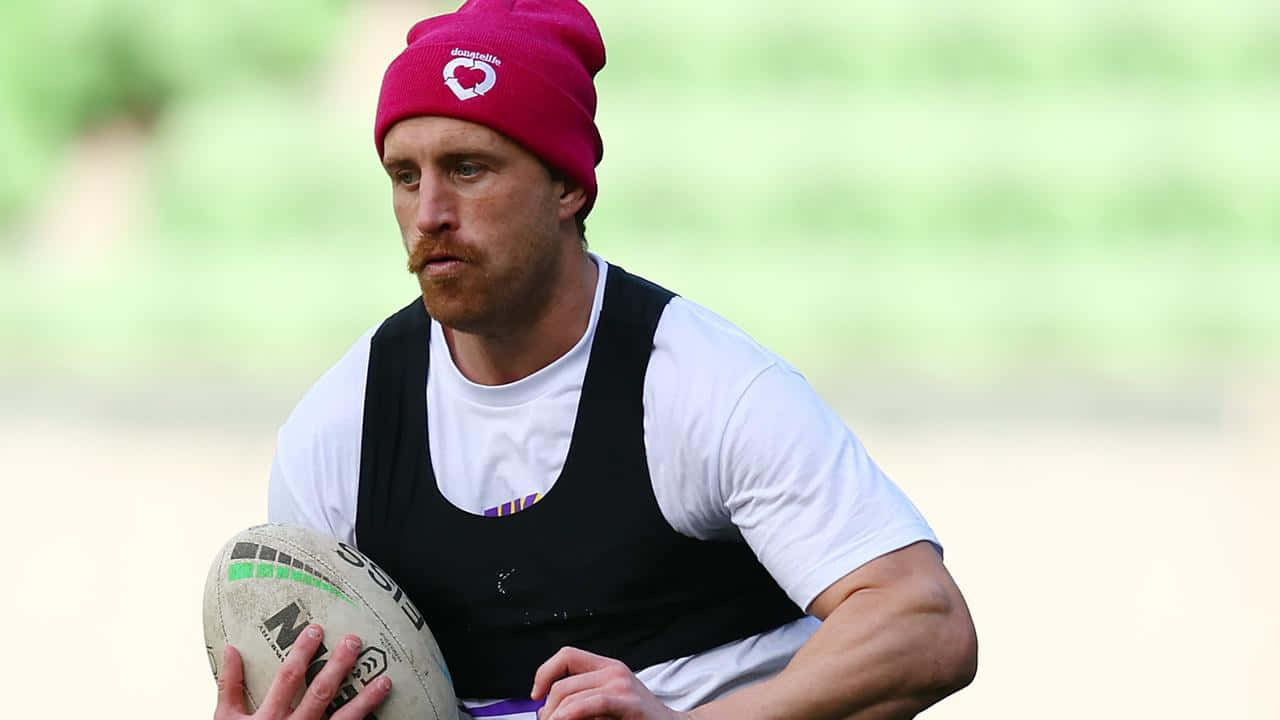 Cameron Munster, pink beanie, rugby player, HD Desktop Wallpaper