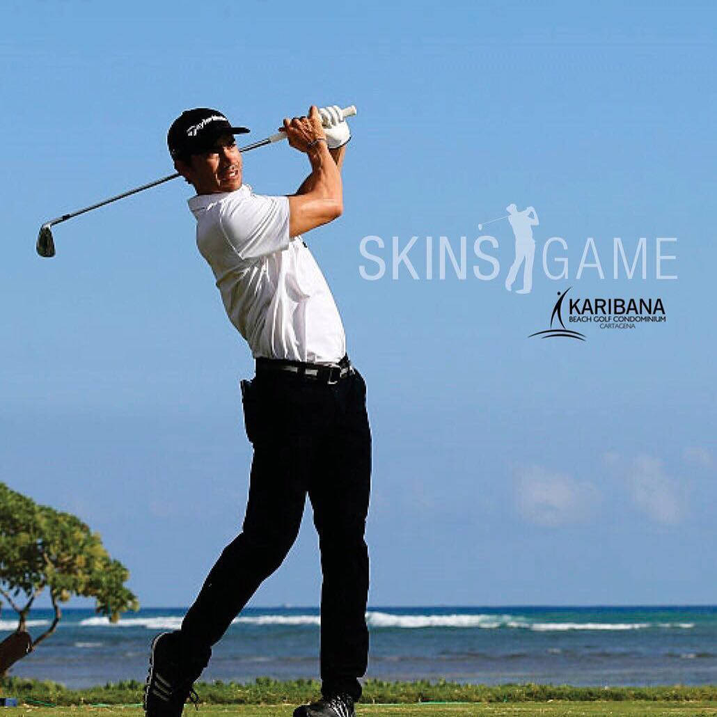 Camilo Villegas, coastal course, ocean waves, SD Desktop Wallpaper