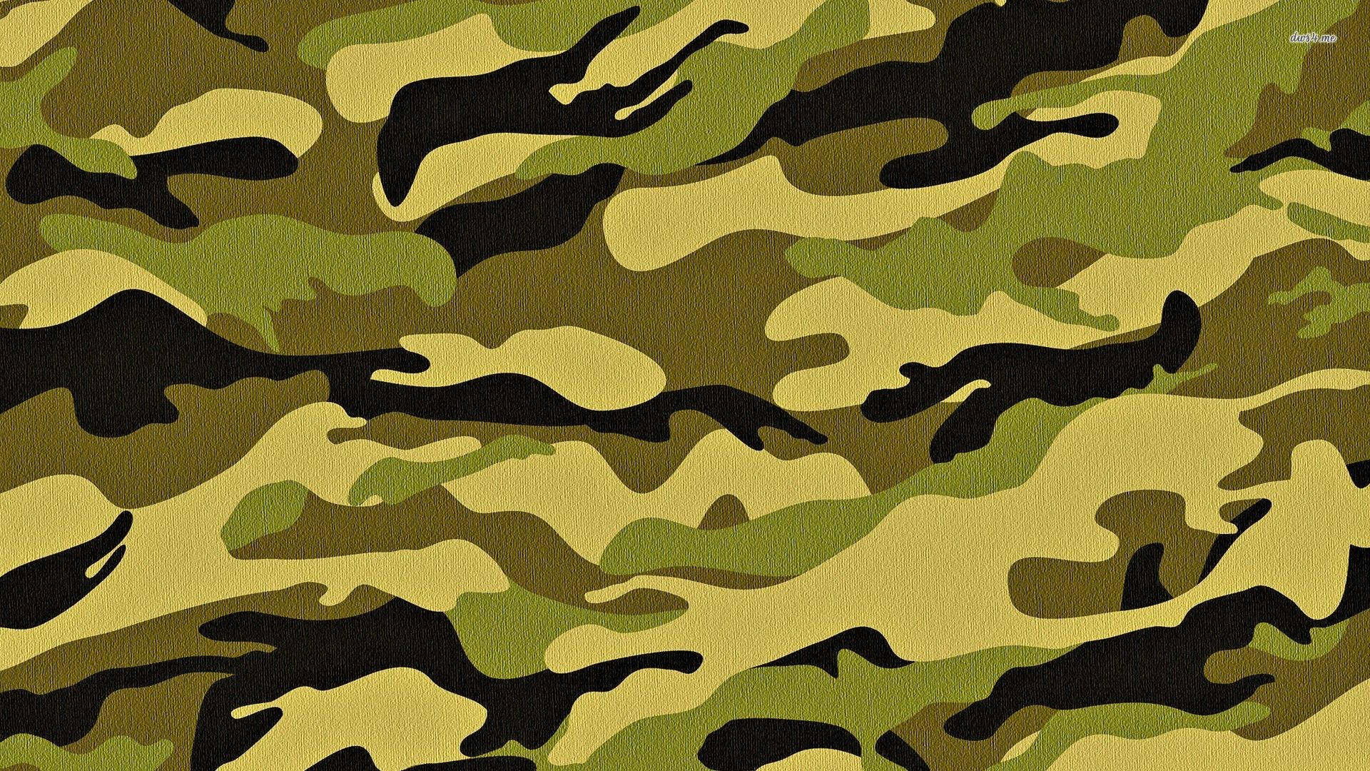 lime green, military camouflage pattern, black, Full HD Desktop Wallpaper