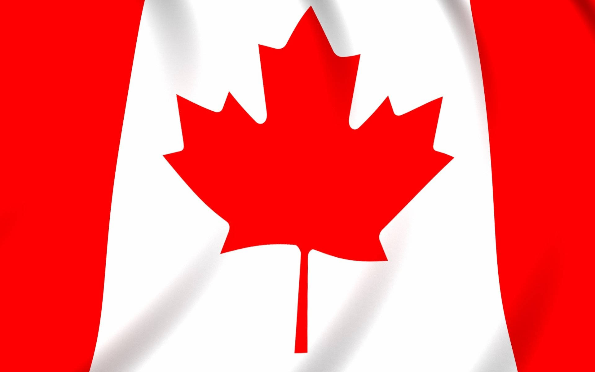 Canada Flag, red and white, maple leaf, Full HD Desktop Wallpaper