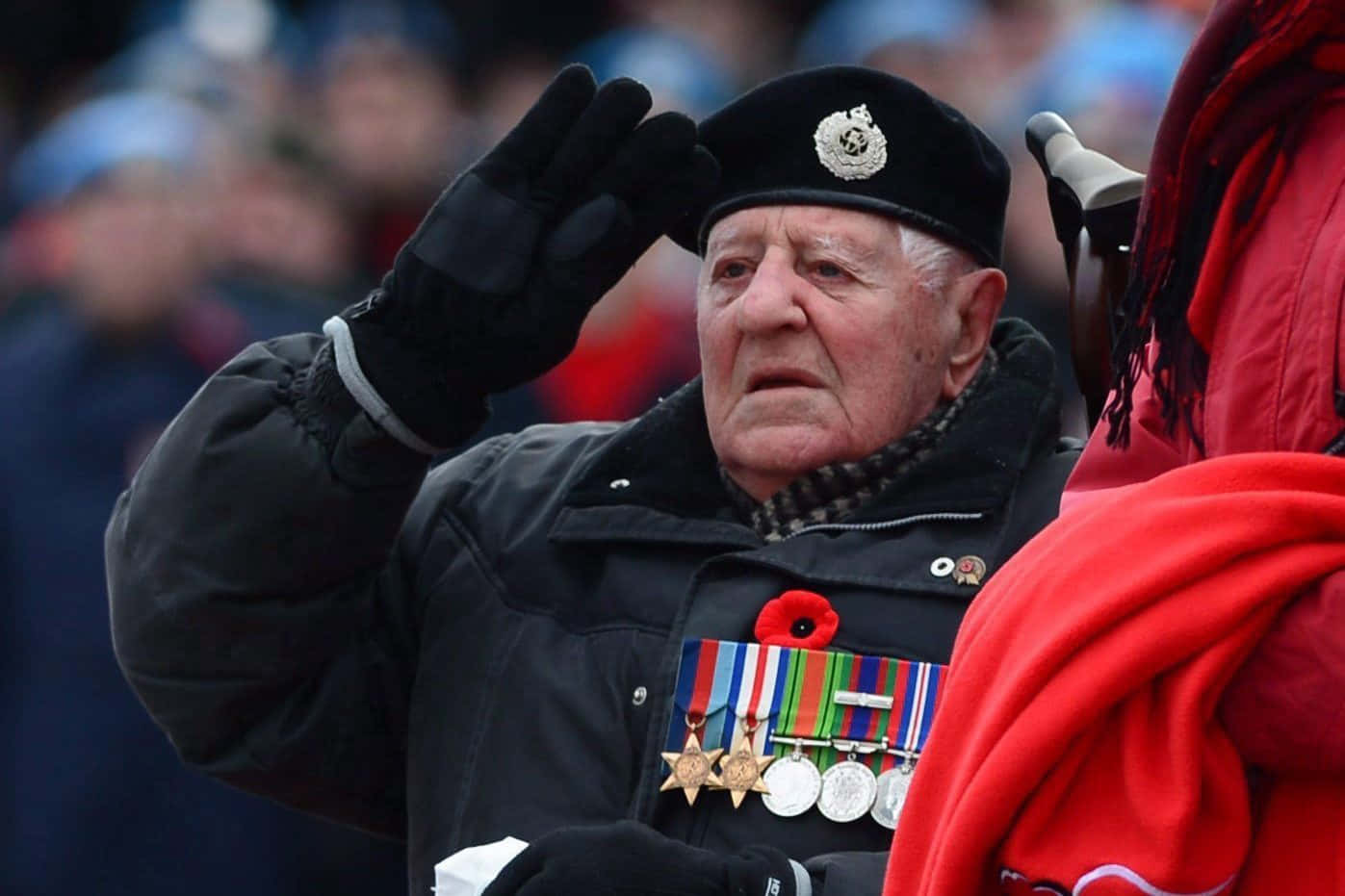 Canada Remembrance Day, veteran, black uniform, HD Desktop Wallpaper