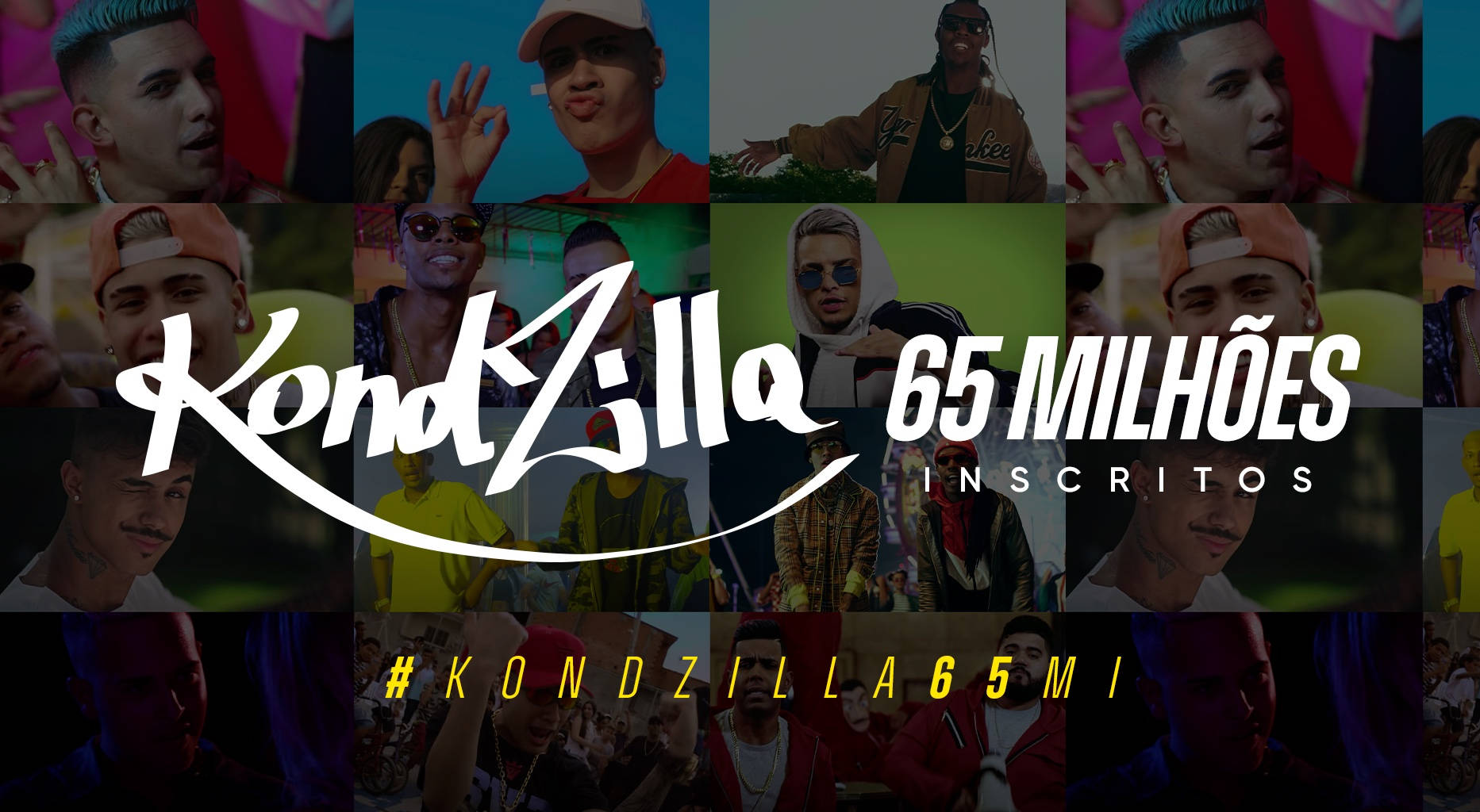 Canal Kondzilla, 65 million subscribers, KondZilla, HD Desktop Wallpaper