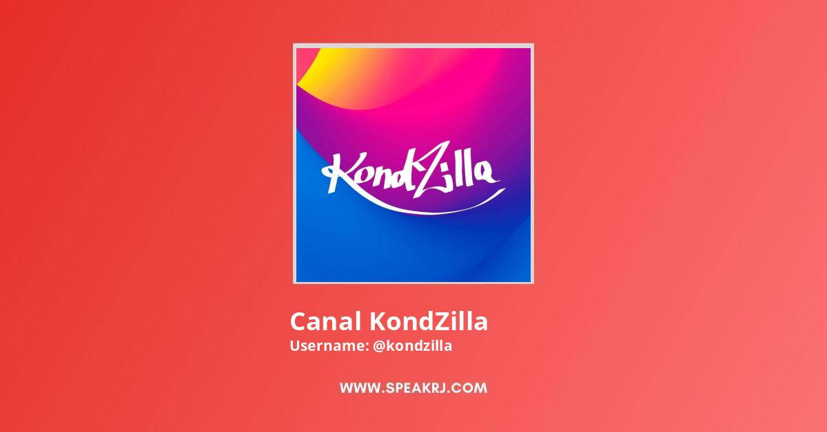 Canal Kondzilla, KondZilla, vibrant gradient logo, SD Desktop Wallpaper