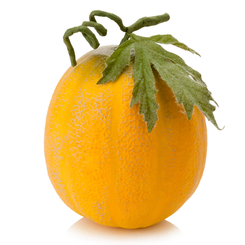 Canary Melon, orange skin, vibrant yellow cantaloupe melon, SD Desktop Wallpaper