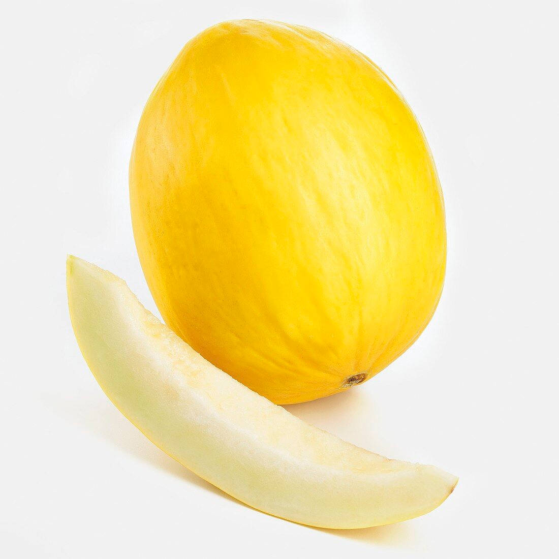 Canary Melon, yellow melon, pale slice, SD Desktop Wallpaper