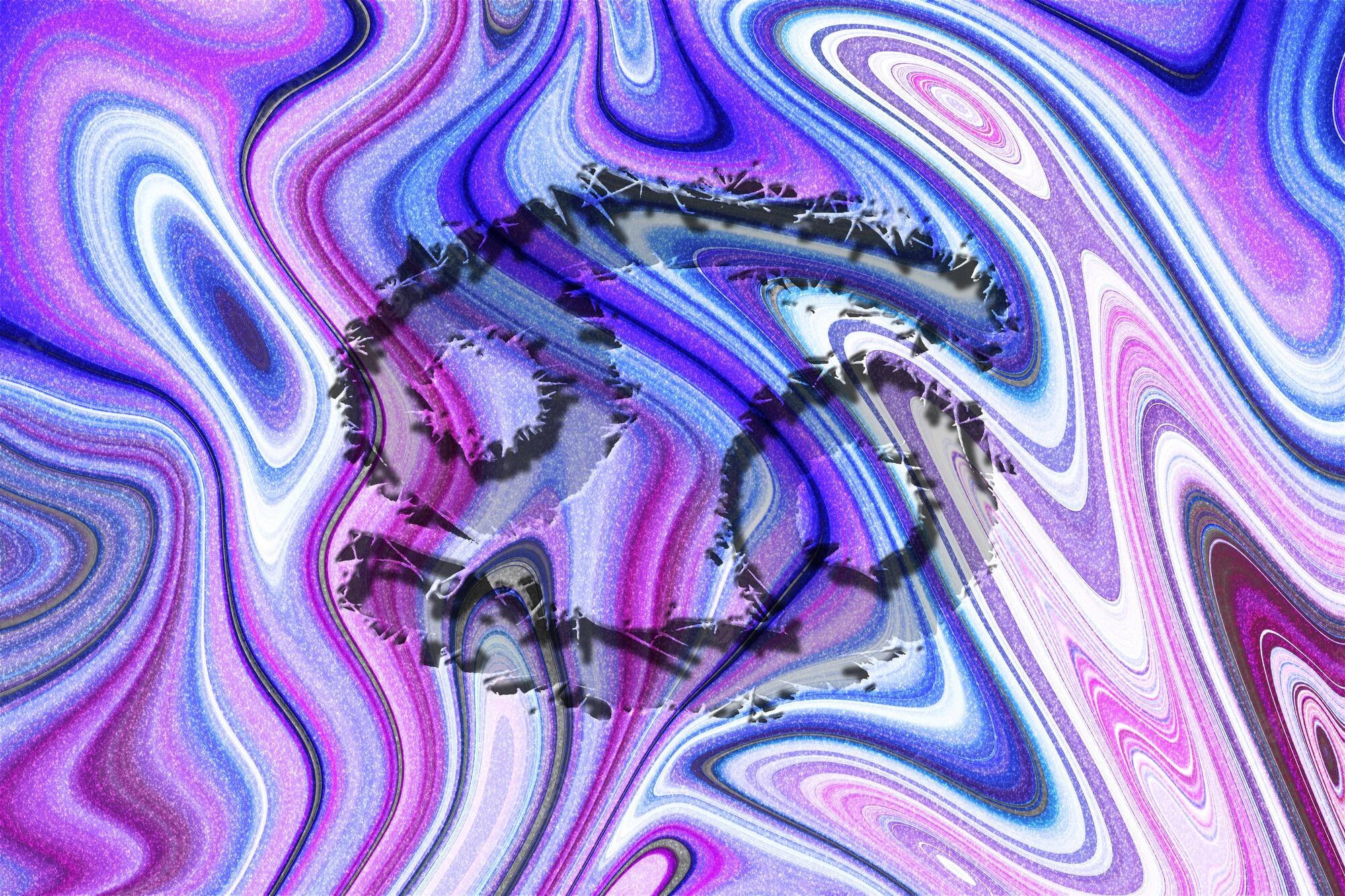 Cancer Aesthetic, 69 Logo, purples, Full HD Desktop Wallpaper