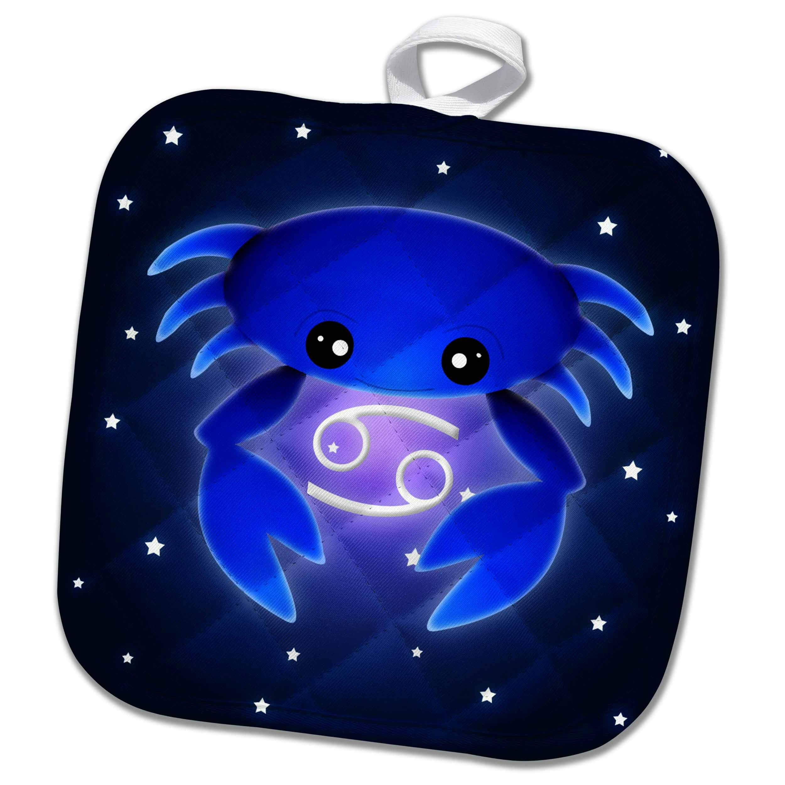 Cancer Zodiac, crab, glowing eyes, Full HD Desktop Wallpaper