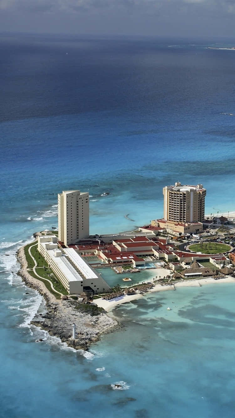 Cancun Mexico, turquoise waters, white sandy beaches, HD Phone Wallpaper