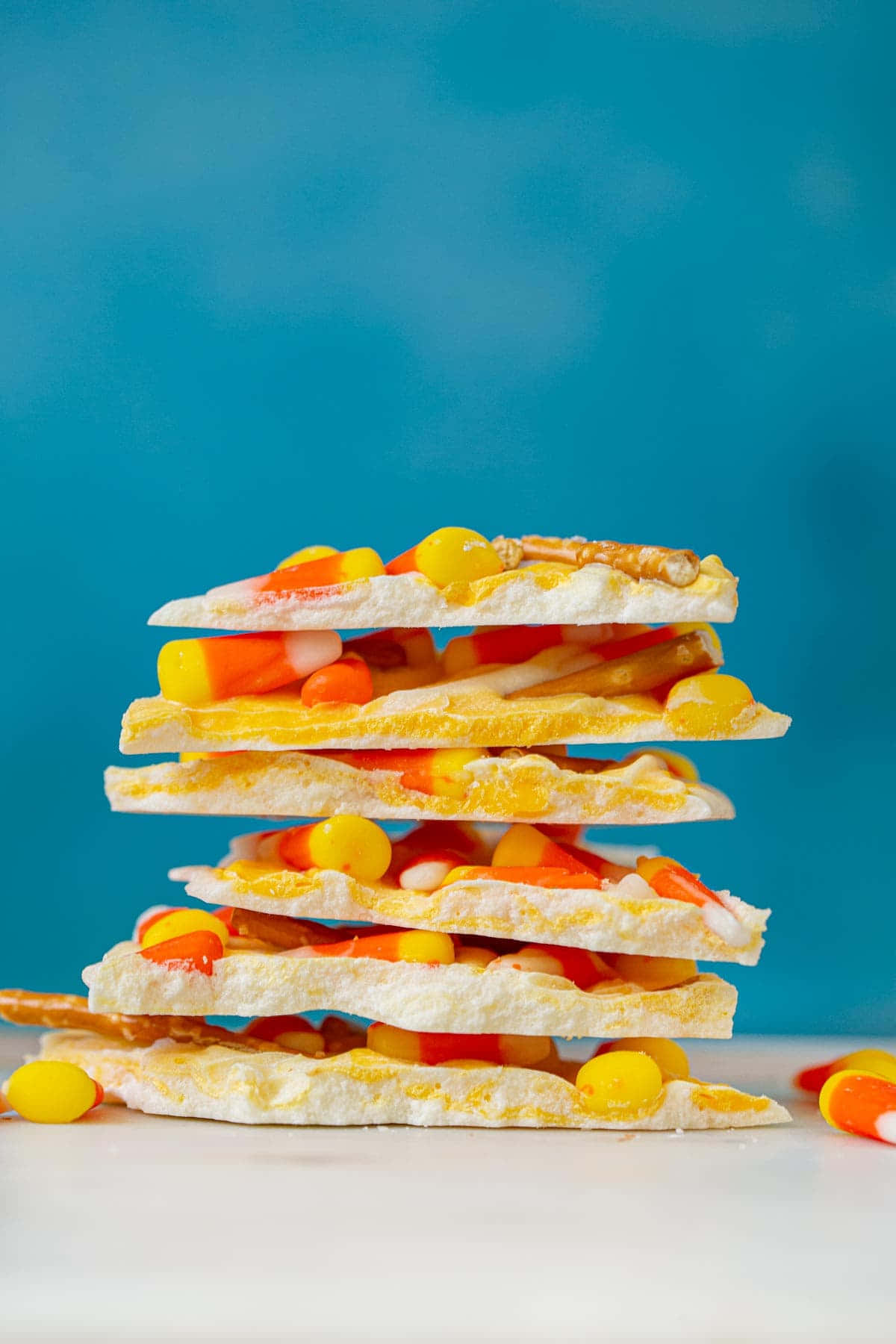 Candy Corn, Rice Crispy Treats, pretzel bark pieces, HD Phone Wallpaper