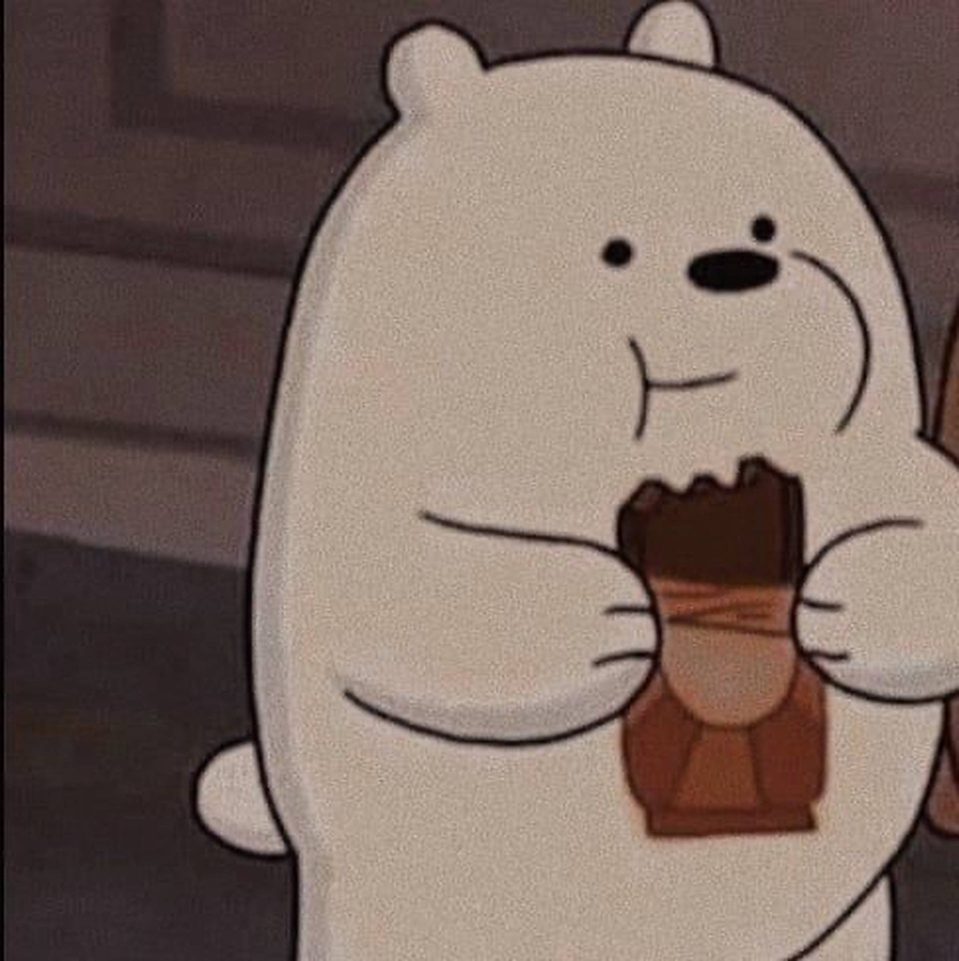 Candy Crush Saga, cartoon white bear, chocolate bar, Full HD Phone Wallpaper