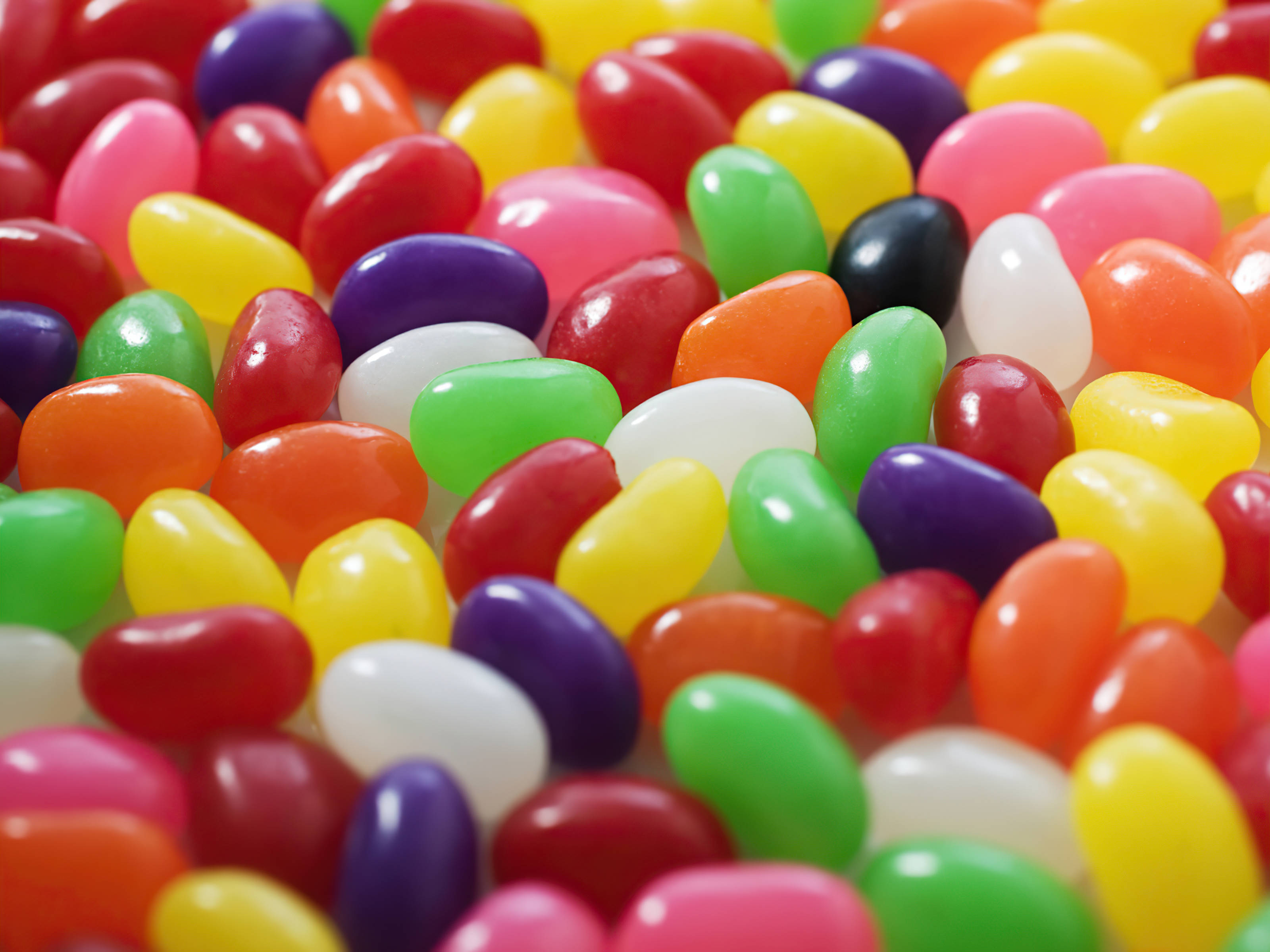 jellybean candies, glossy, multicolored, 2K Desktop Wallpaper