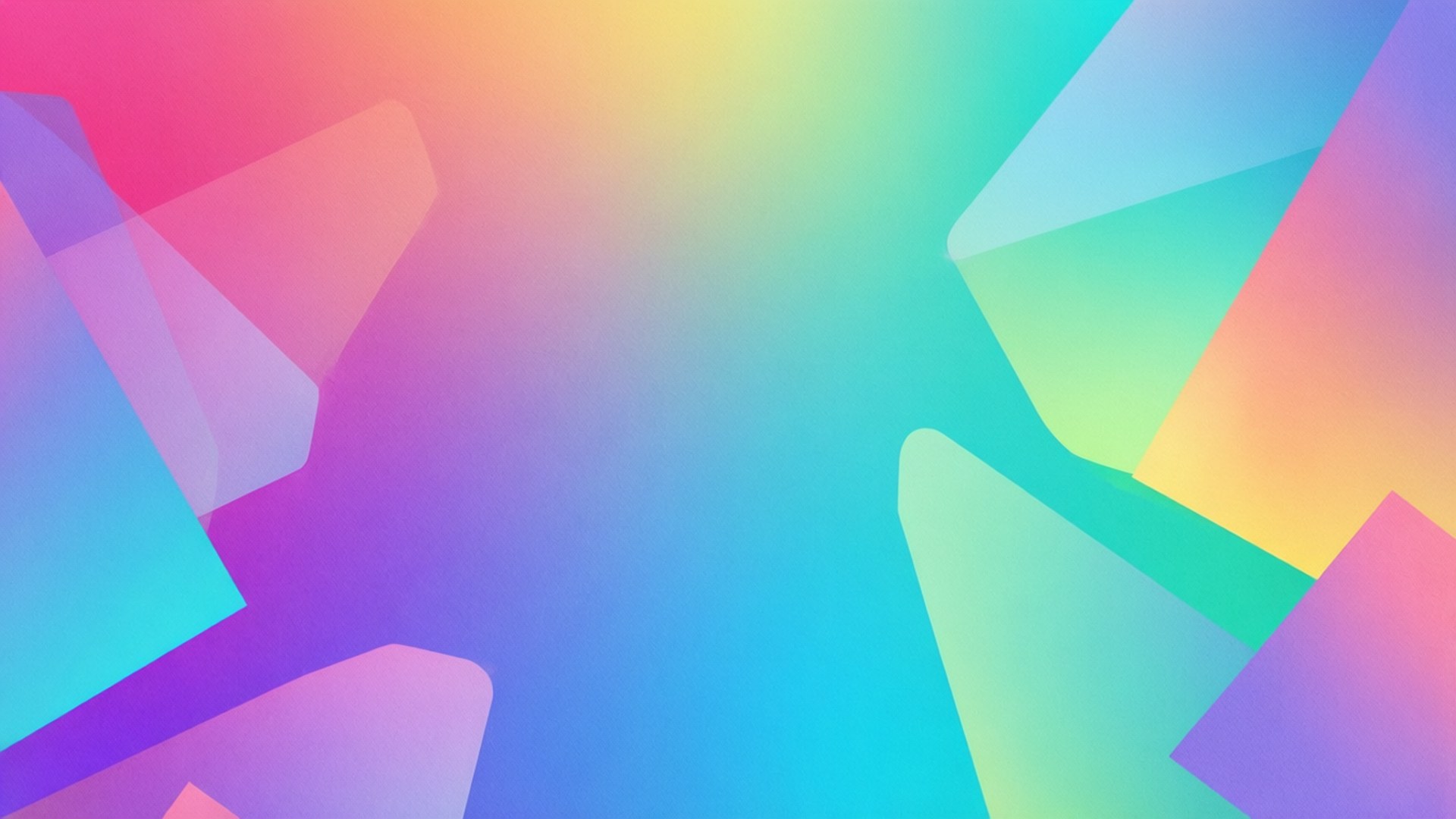 pastel geometric gradient, pink, blue, Full HD Desktop Wallpaper