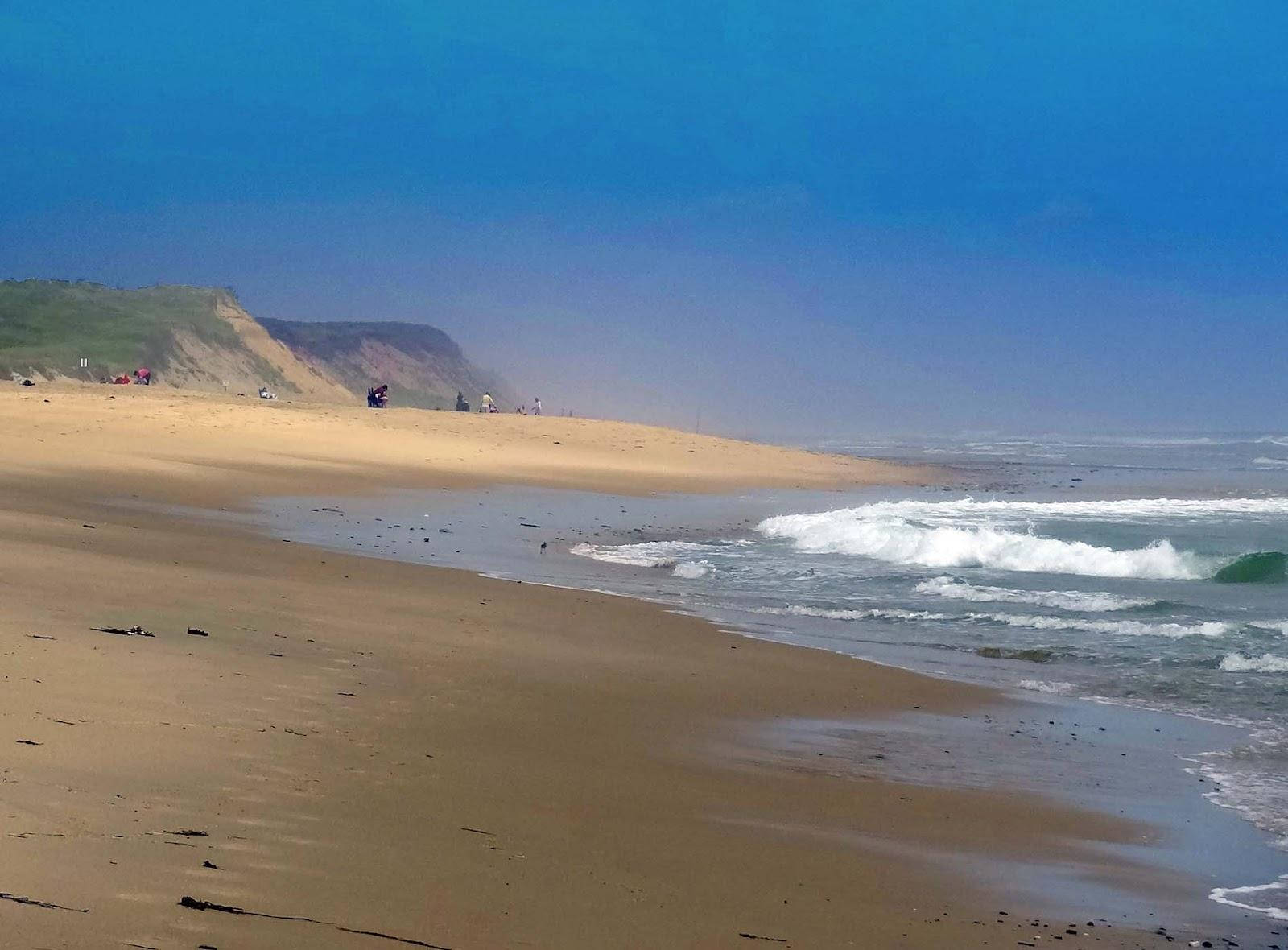 Cape Cod, crashing waves, turquoise ocean, HD Desktop Wallpaper