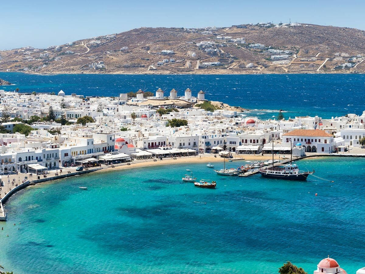 Cape Verde, skyline, white buildings, SD Desktop Wallpaper