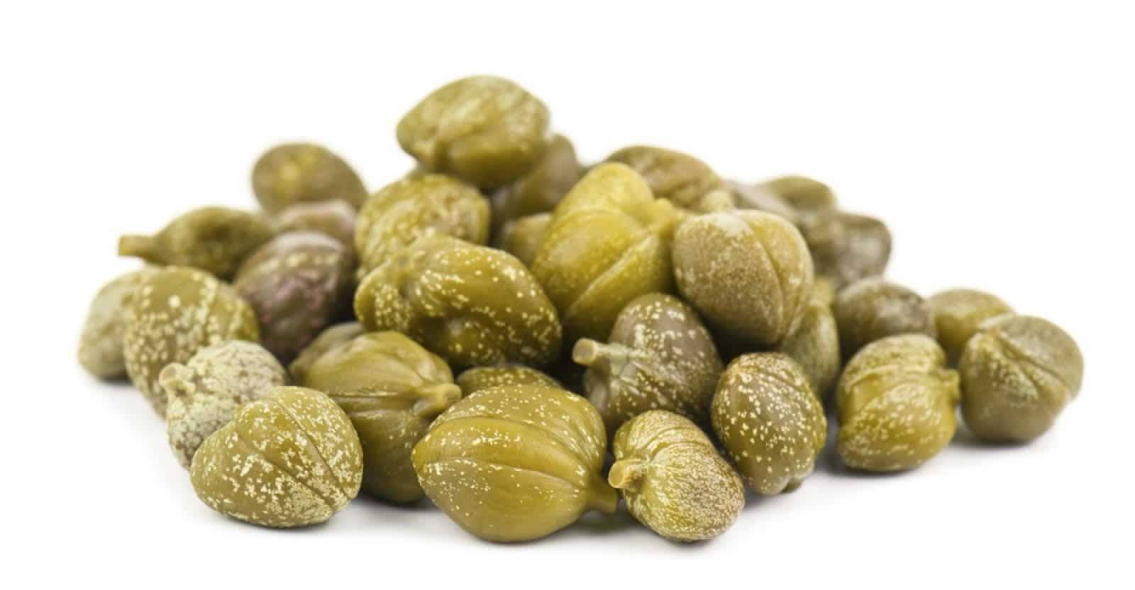 caper buds, green capers, salt crystals, HD Desktop Wallpaper
