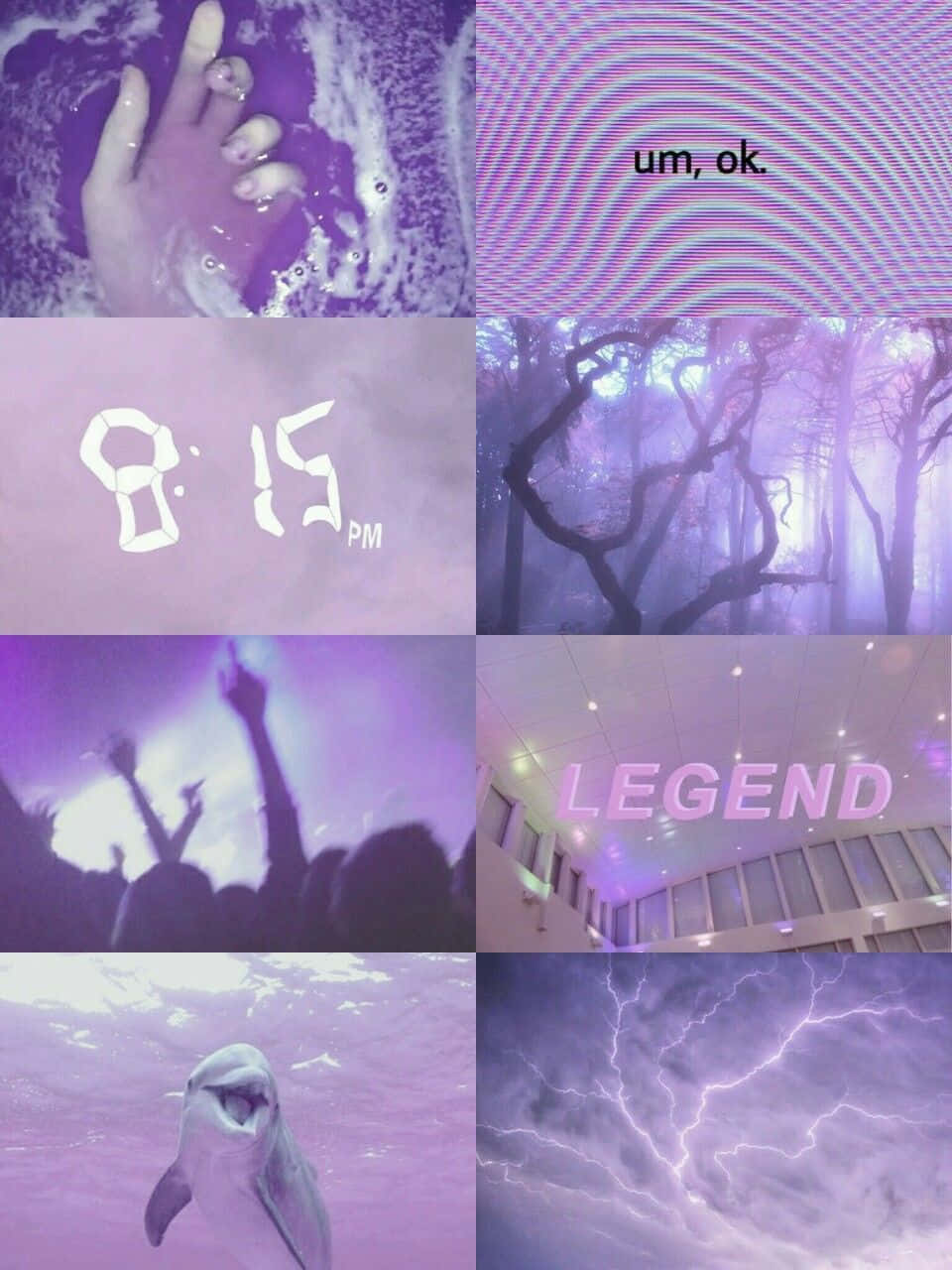 Capricorn Aesthetic, purple-hued, surreal scenes, HD Phone Wallpaper