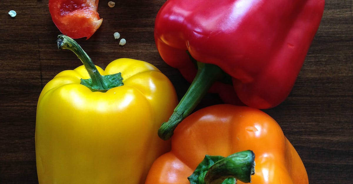 red bell peppers, yellow bell peppers, orange bell peppers, SD Desktop Wallpaper