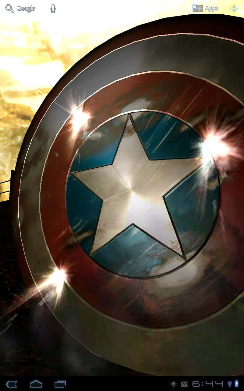 Captain America Android, Captain America, shield, HD Phone Wallpaper