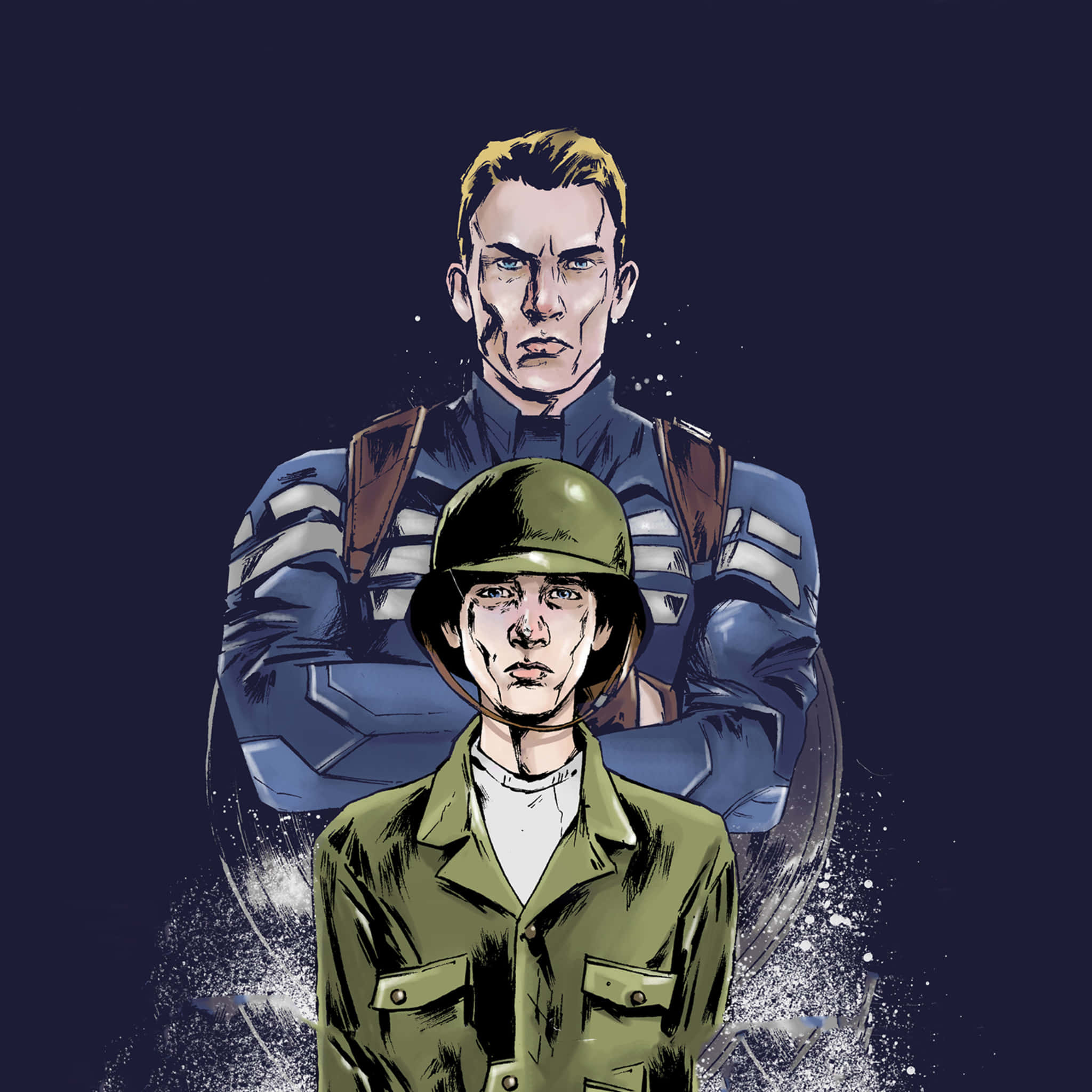 Captain America, soldier, helmet, Full HD Desktop Wallpaper