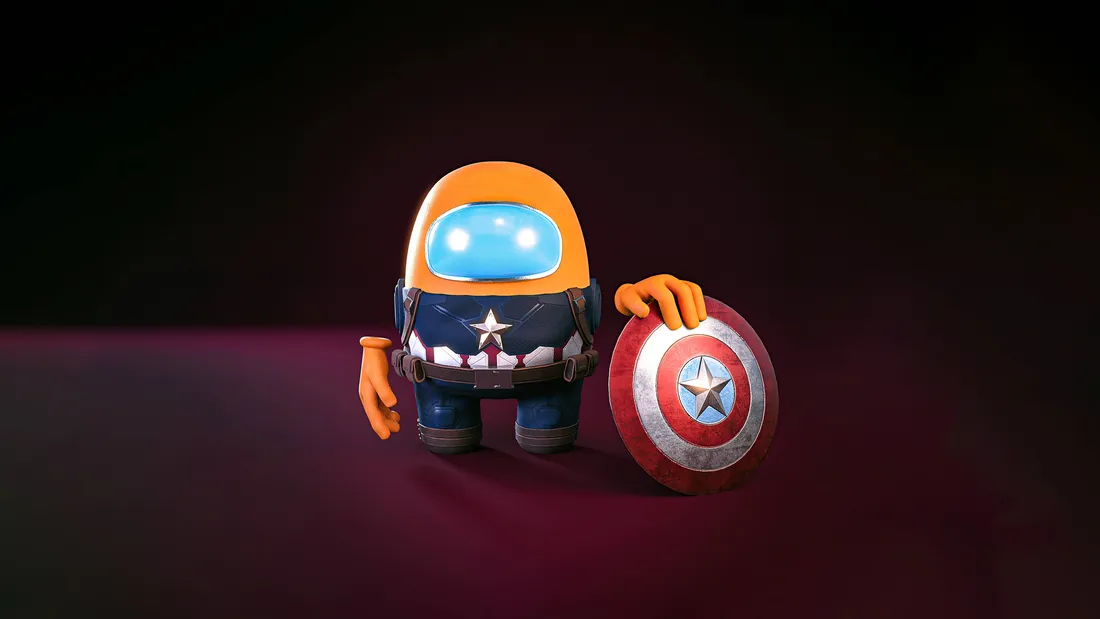 Captain America Laptop