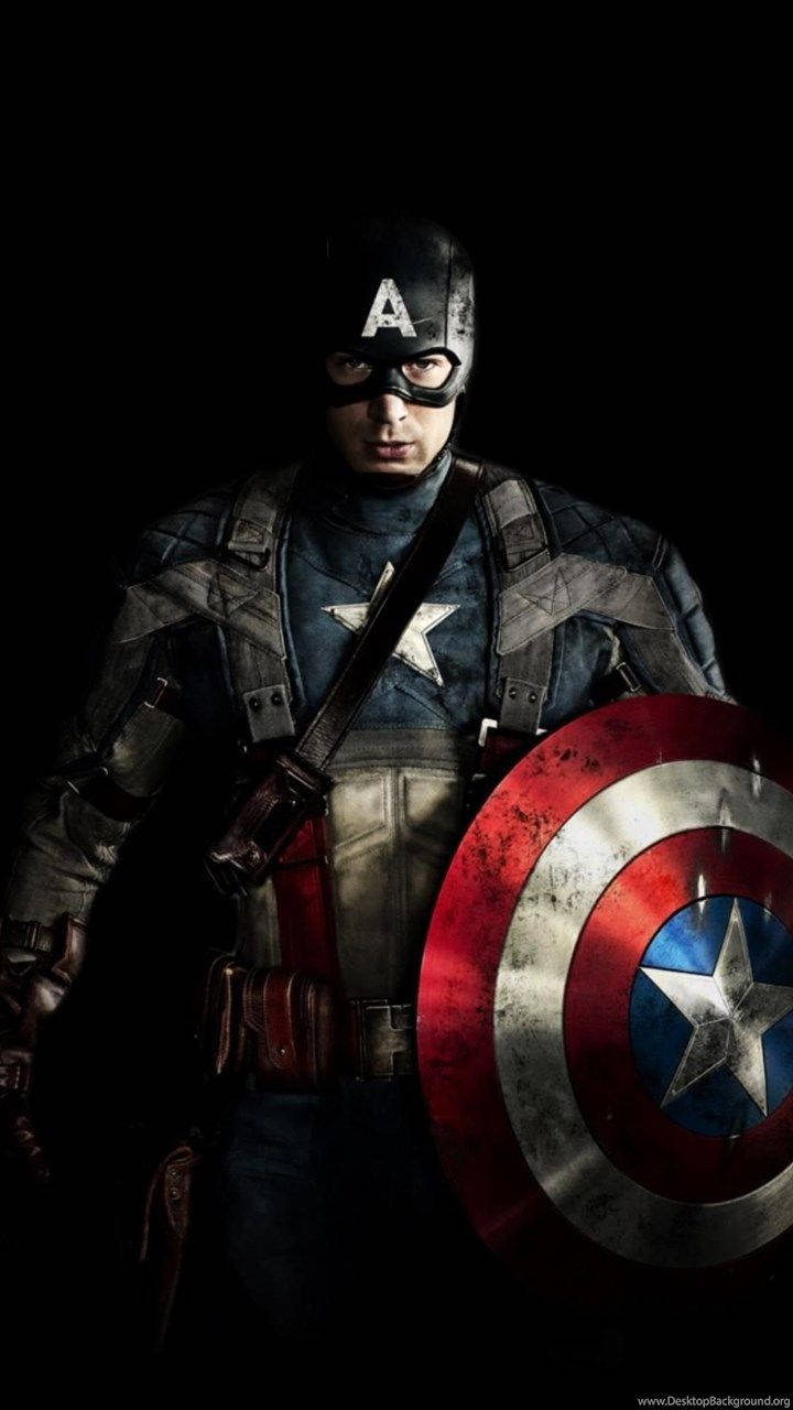 Captain America, shield, laptop, HD Phone Wallpaper